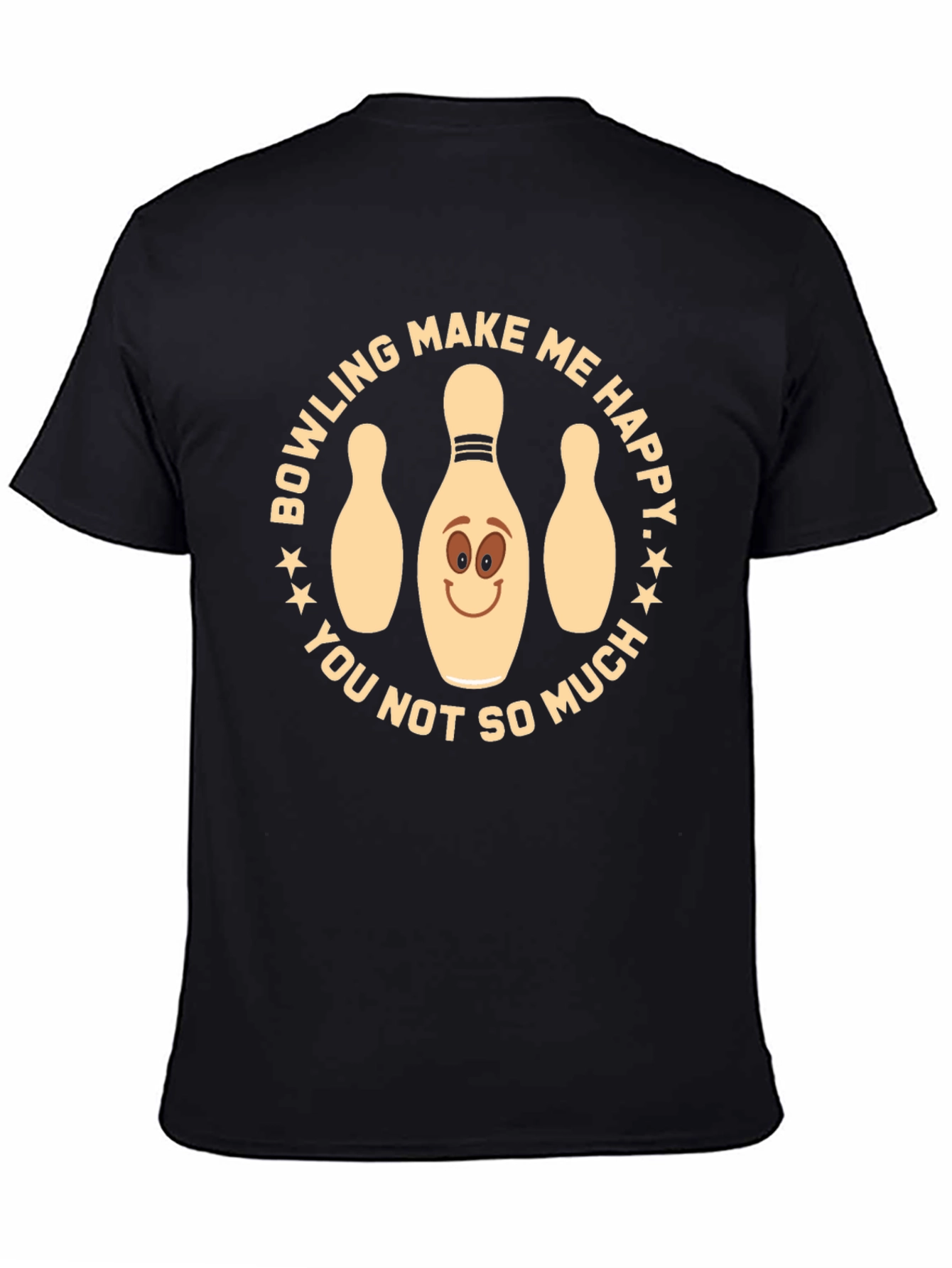 Bowling Makes Me Happy T-Shirt