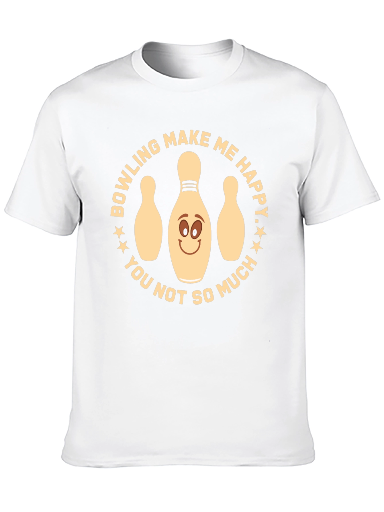 Bowling Makes Me Happy T-Shirt