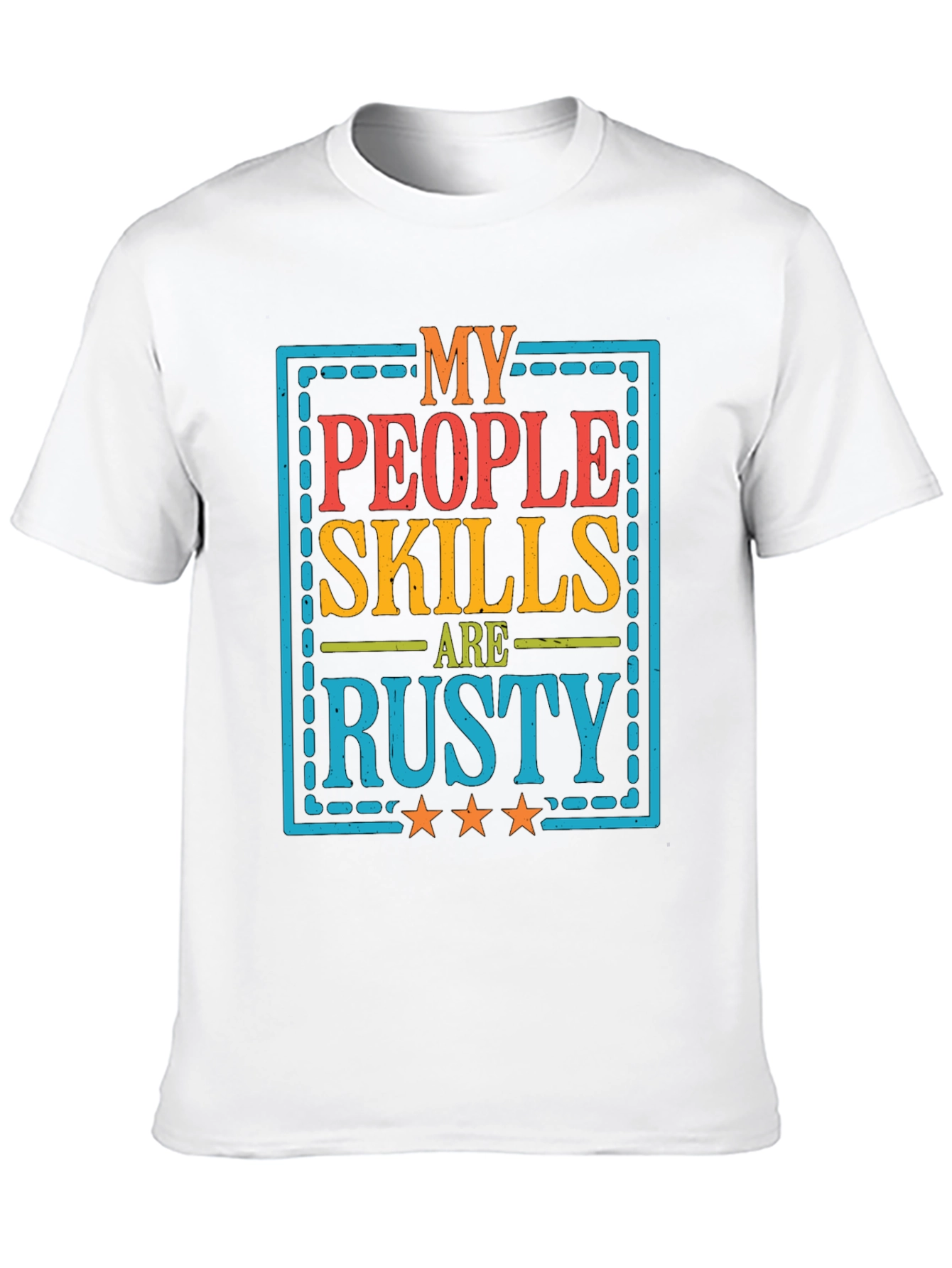 Rusty People Skills Graphic T-Shirt