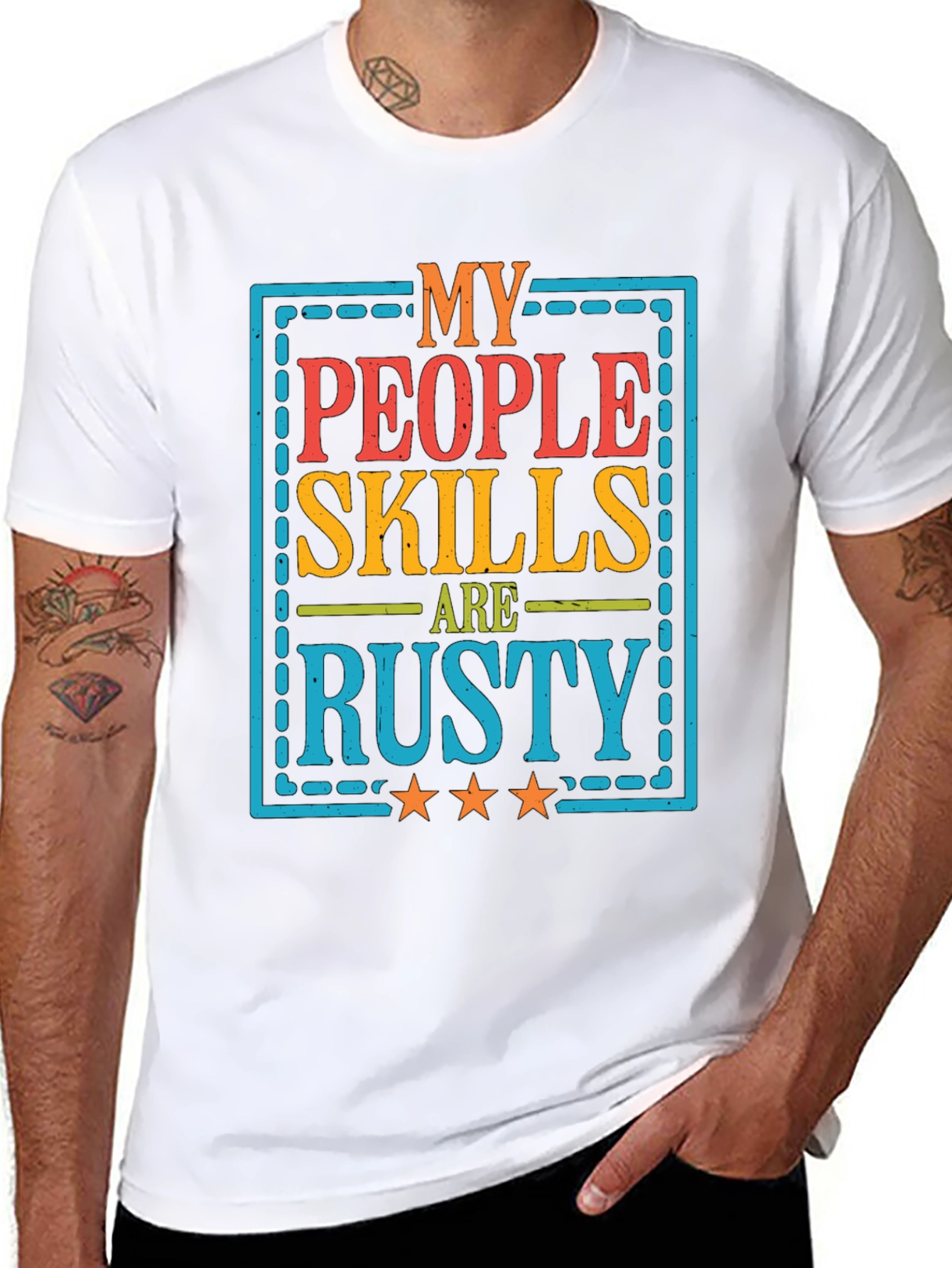 Rusty People Skills Graphic T-Shirt