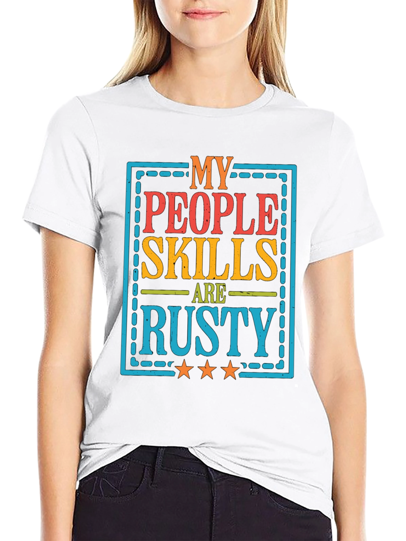 Rusty People Skills Graphic T-Shirt