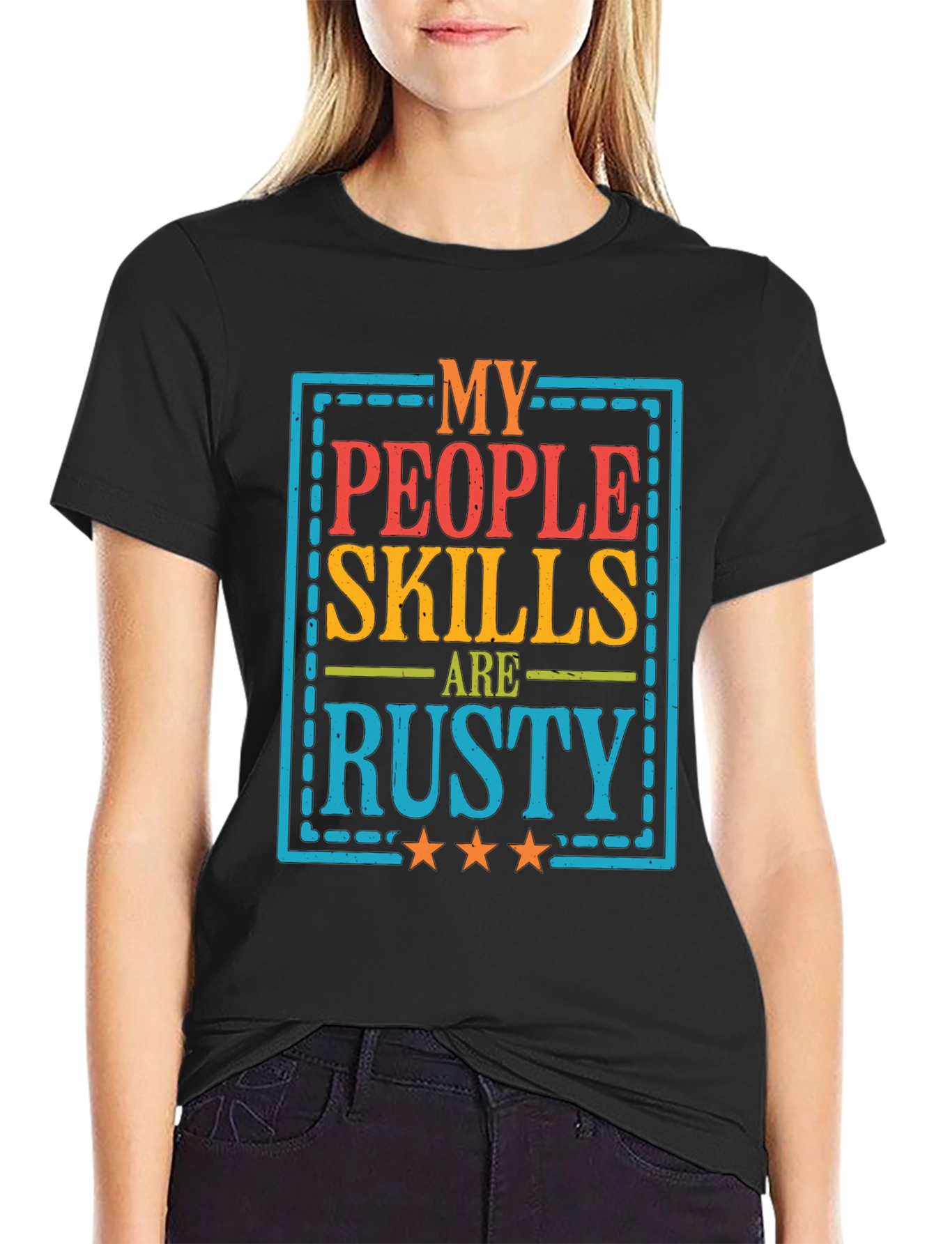 Rusty People Skills Graphic T-Shirt