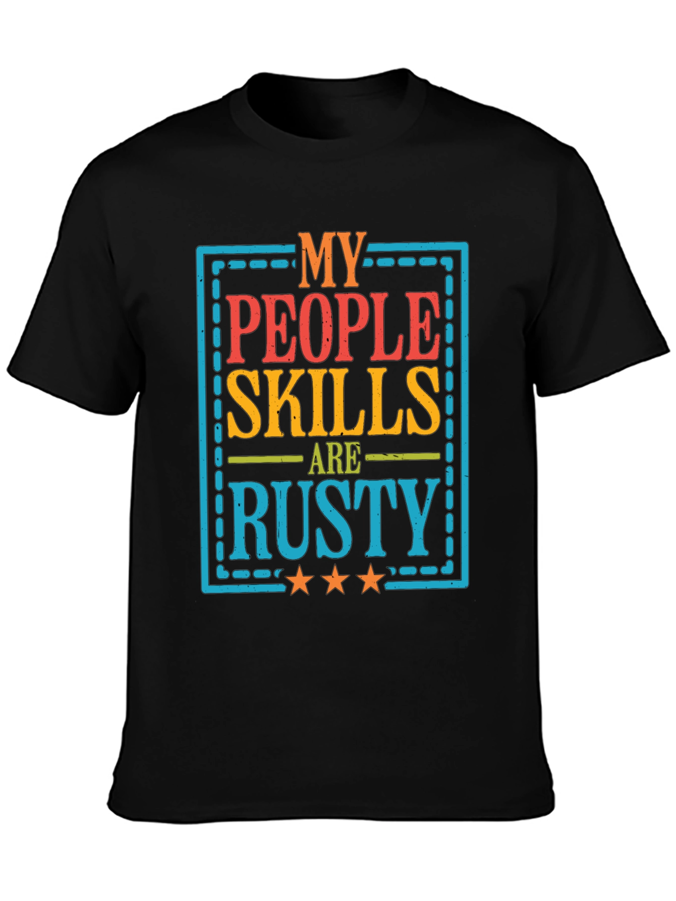 Rusty People Skills Graphic T-Shirt