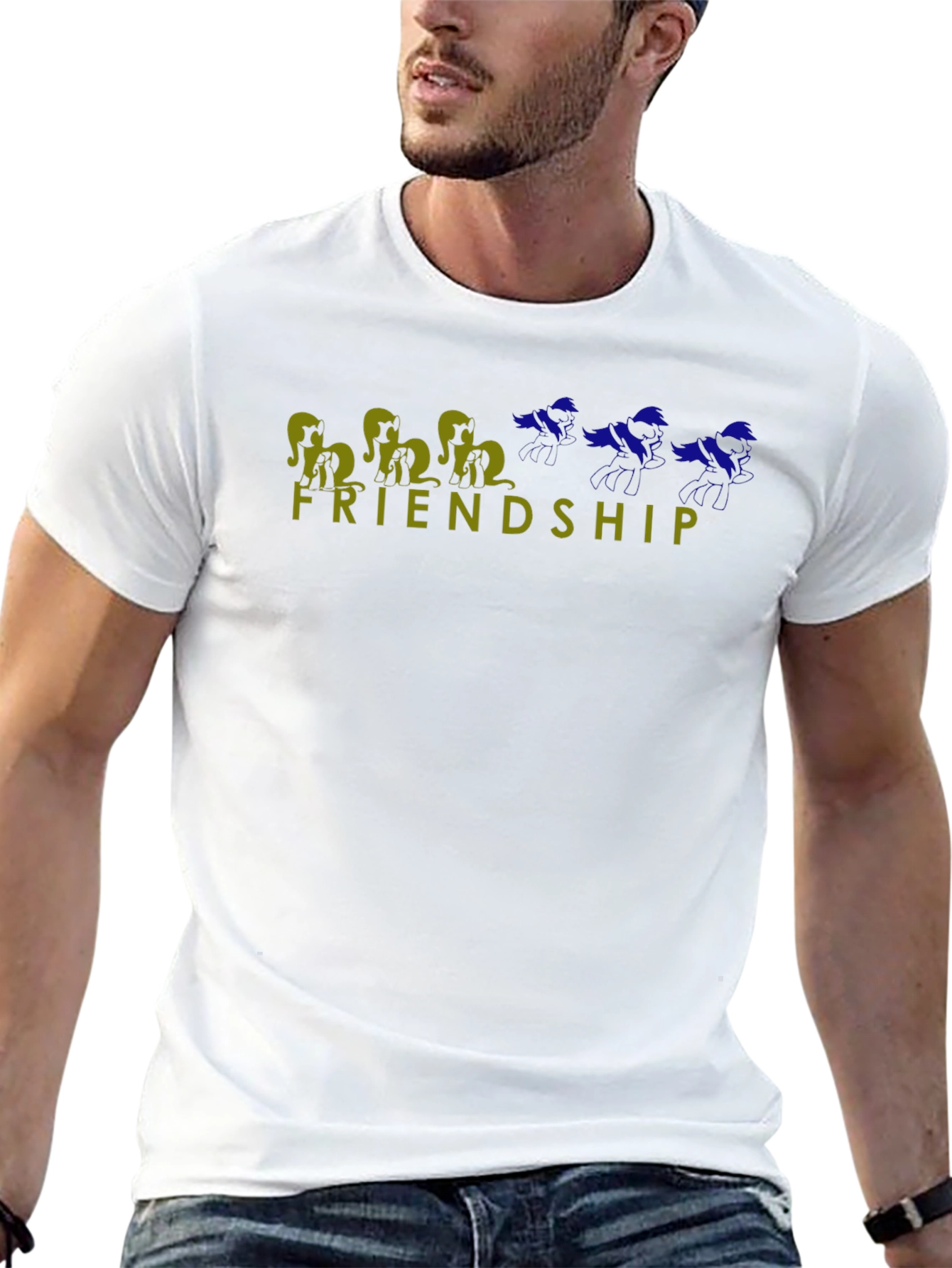 Friendship Graphic T-Shirt - Soft Cotton Tee