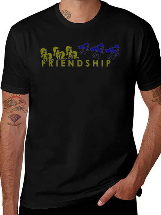 Friendship Graphic T-Shirt - Soft Cotton Tee