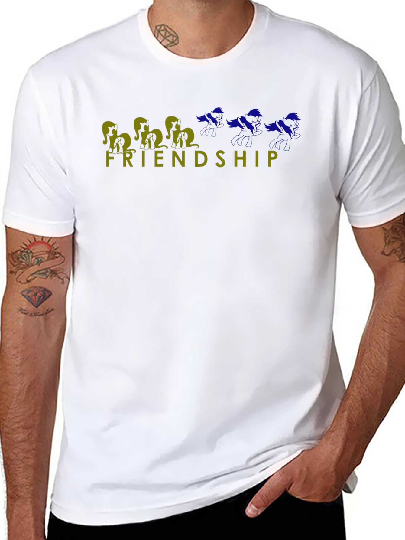 Friendship Graphic T-Shirt - Soft Cotton Tee