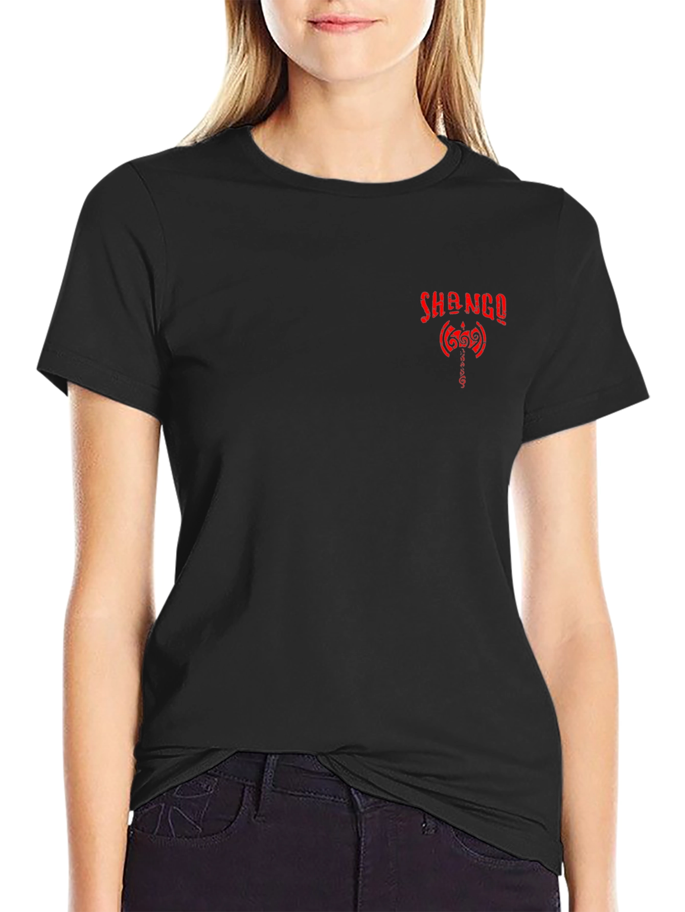 Shango Graphic Black T-Shirt