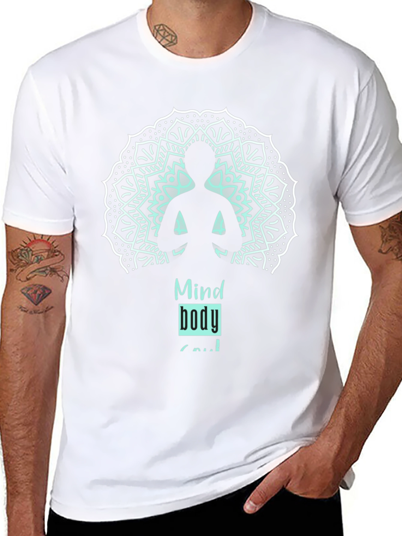 Mind Body Soul Graphic T-Shirt