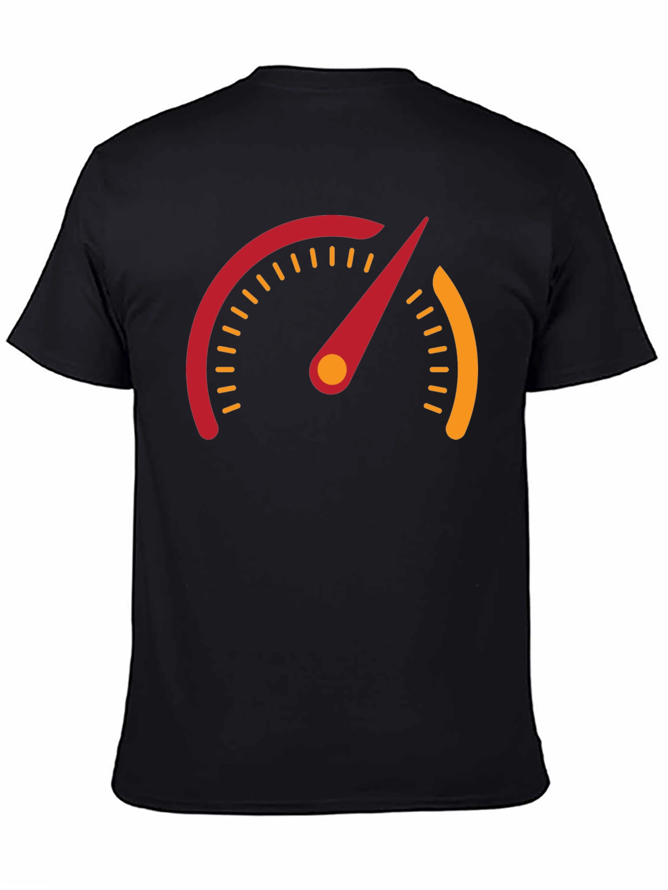 Speedometer Graphic Tee - Mens Black T-Shirt