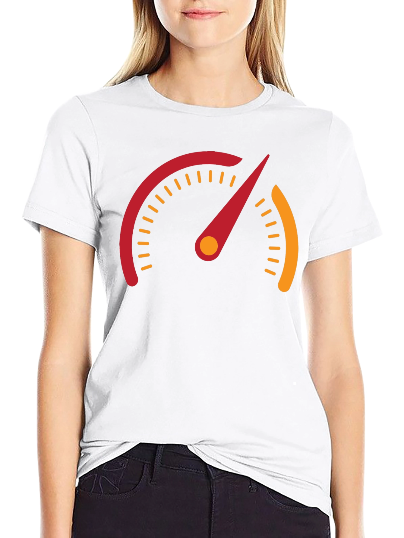 Speedometer Graphic Tee - Mens Black T-Shirt