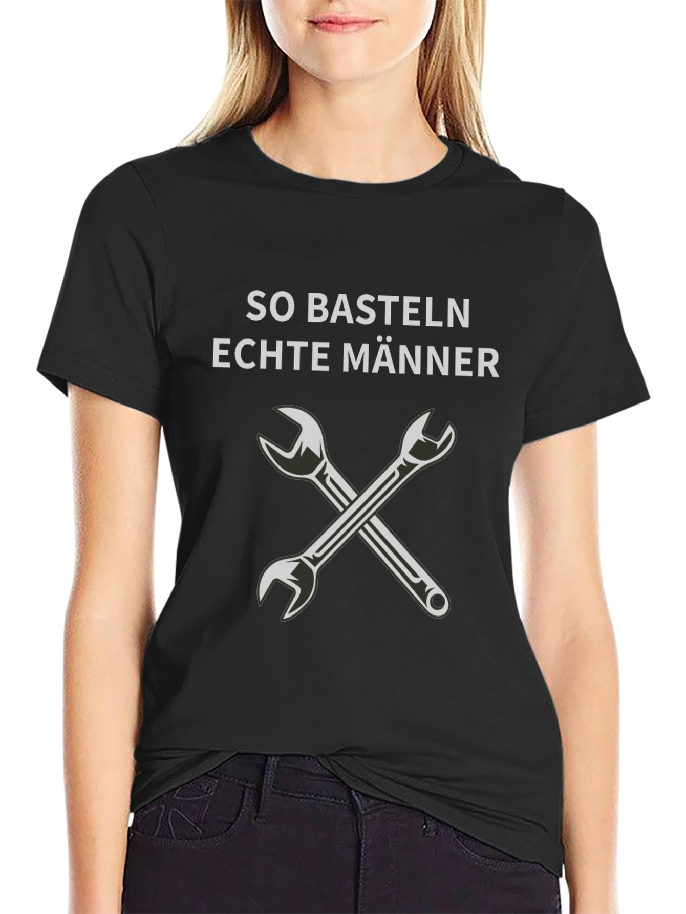 So Basteln Echte Manner T-Shirt