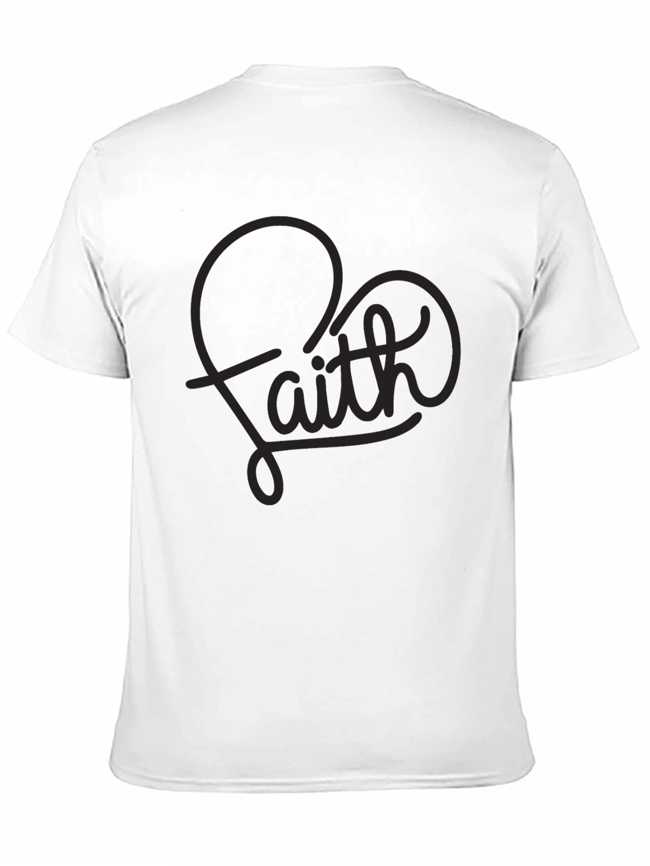 Faith Graphic Tee - Soft & Stylish Cotton Blend