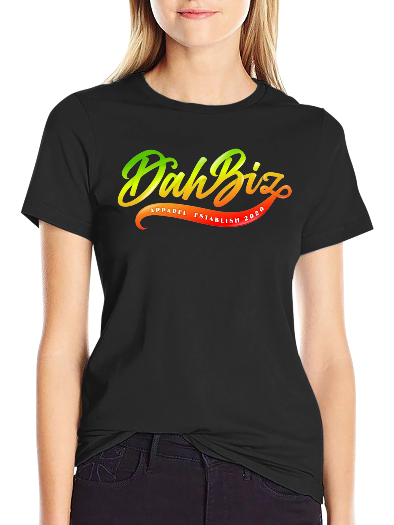 Dah Biz Apparel Black T-Shirt - Established 2020