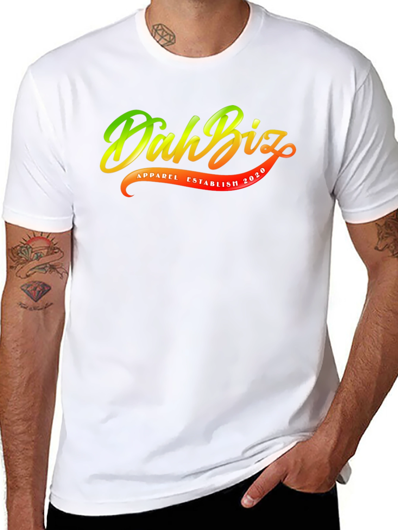 Dah Biz Apparel Black T-Shirt - Established 2020