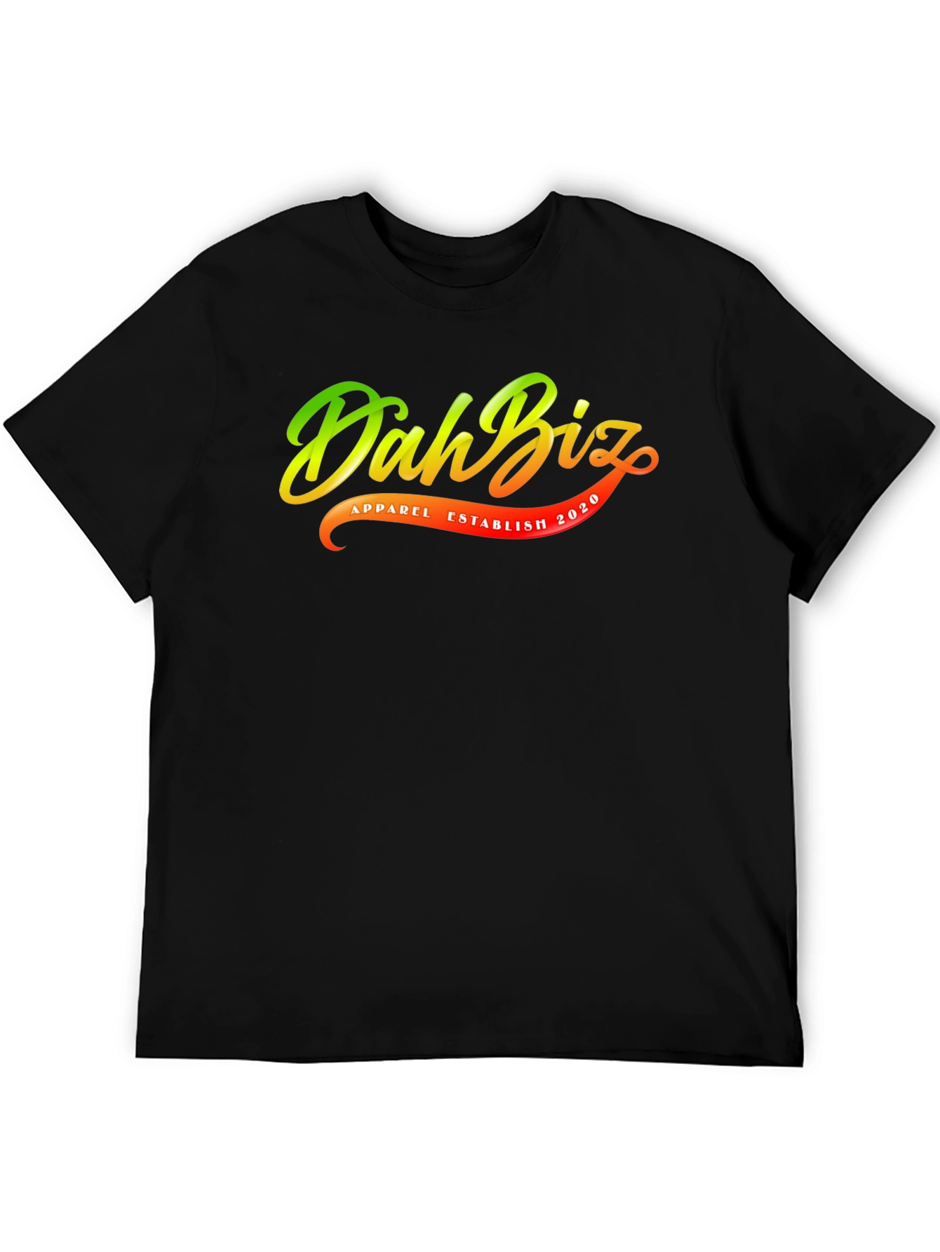 Dah Biz Apparel Black T-Shirt - Established 2020