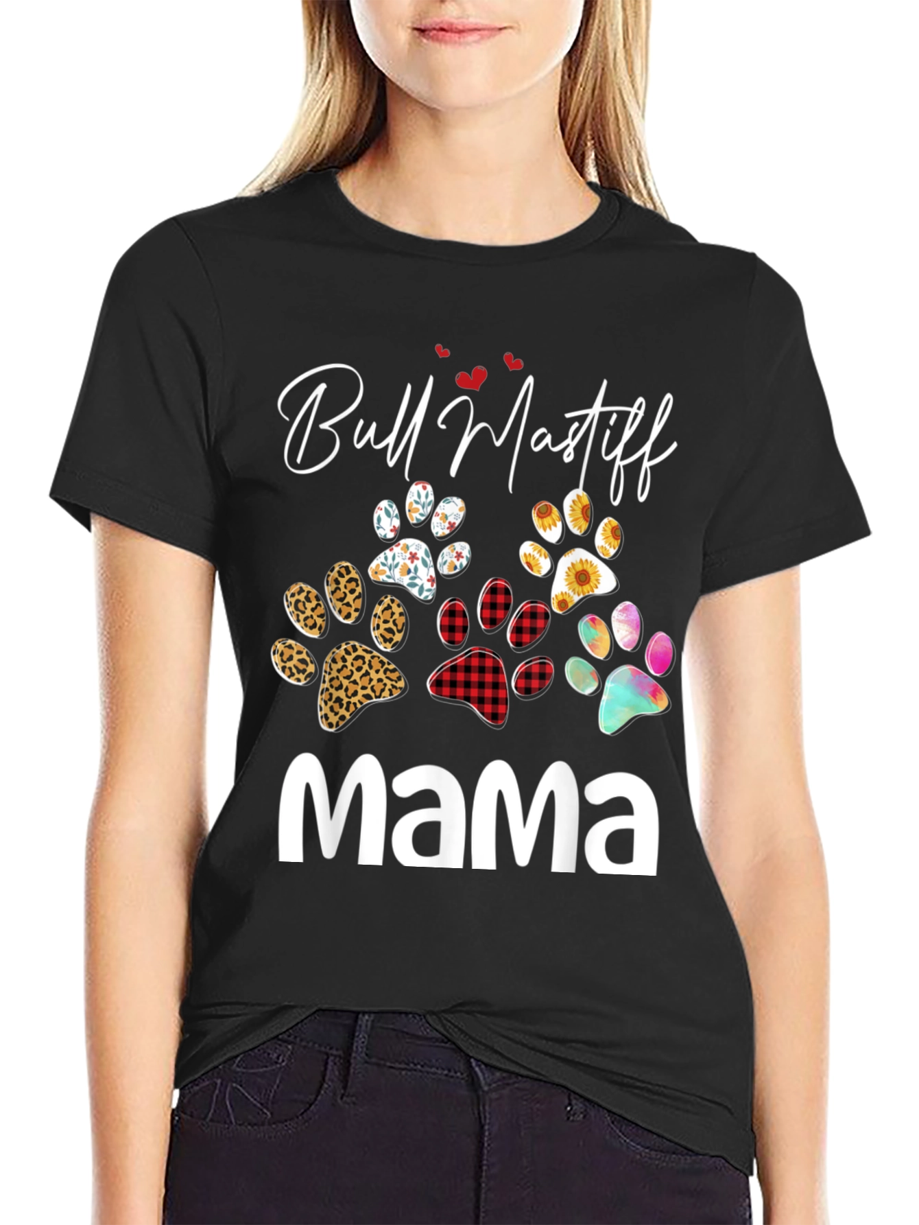 Bull Mastiff Mama Graphic Tee