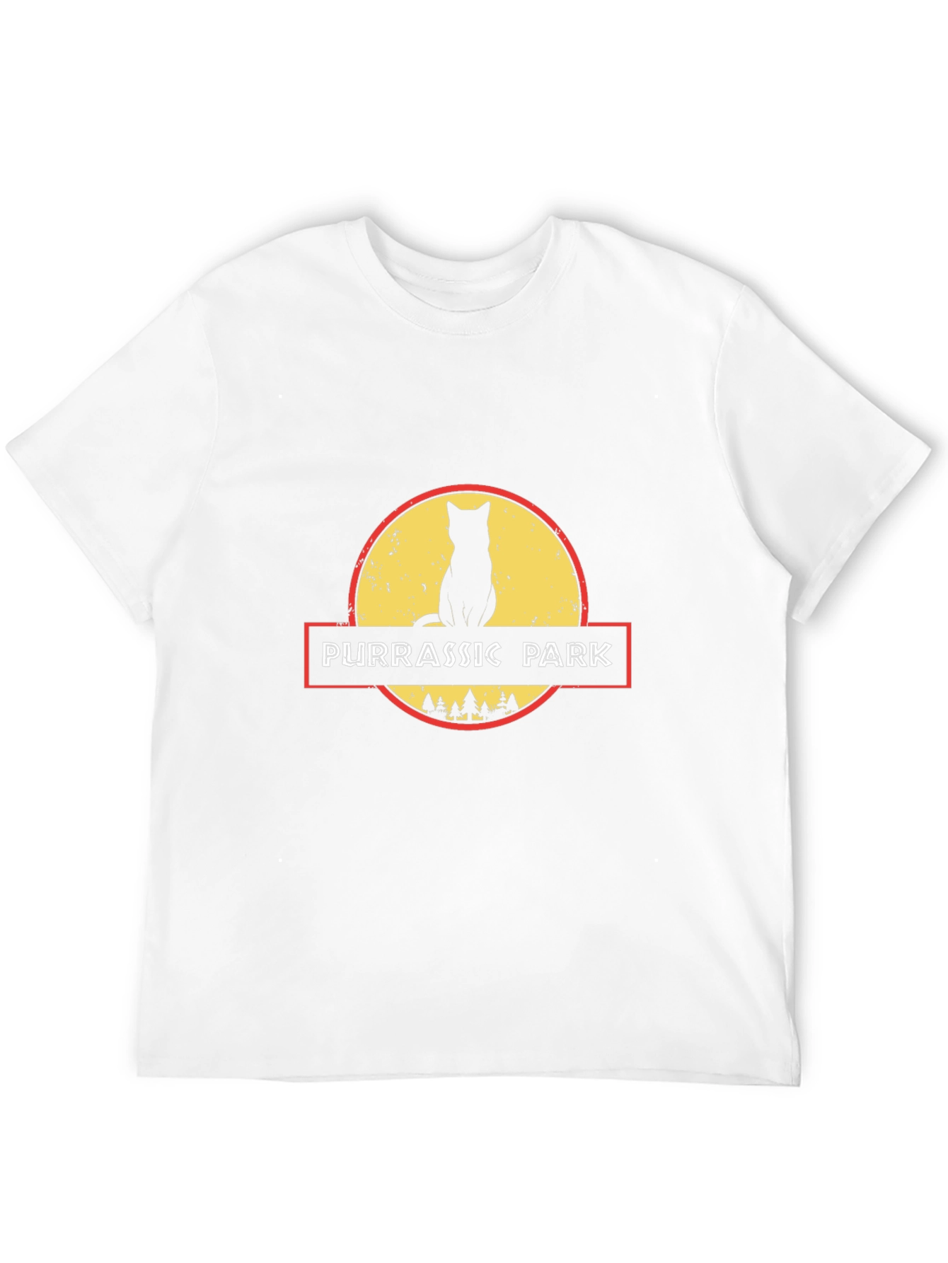 Purrassic Park Black T-Shirt - Cat Lover Tee