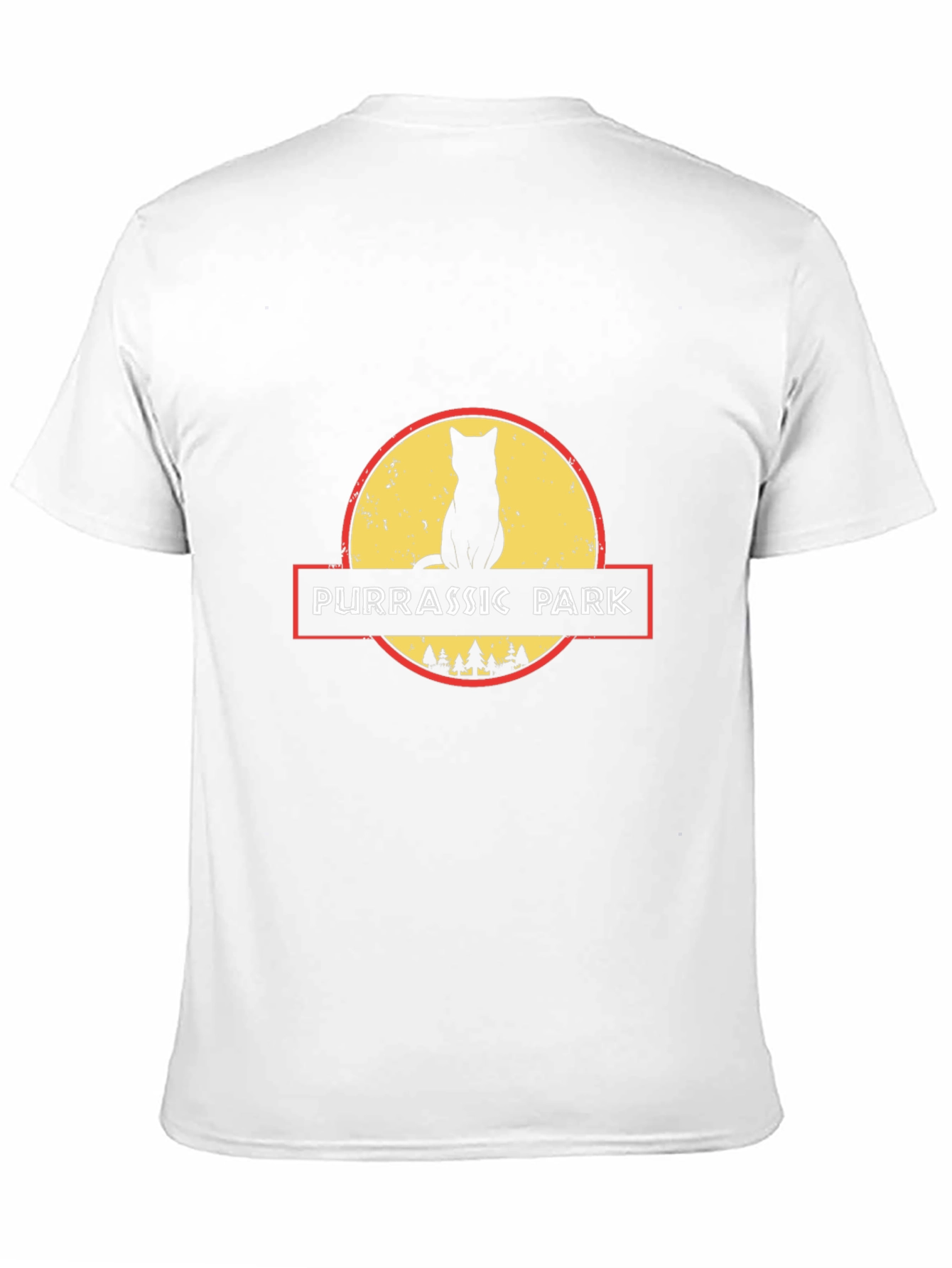 Purrassic Park Black T-Shirt - Cat Lover Tee