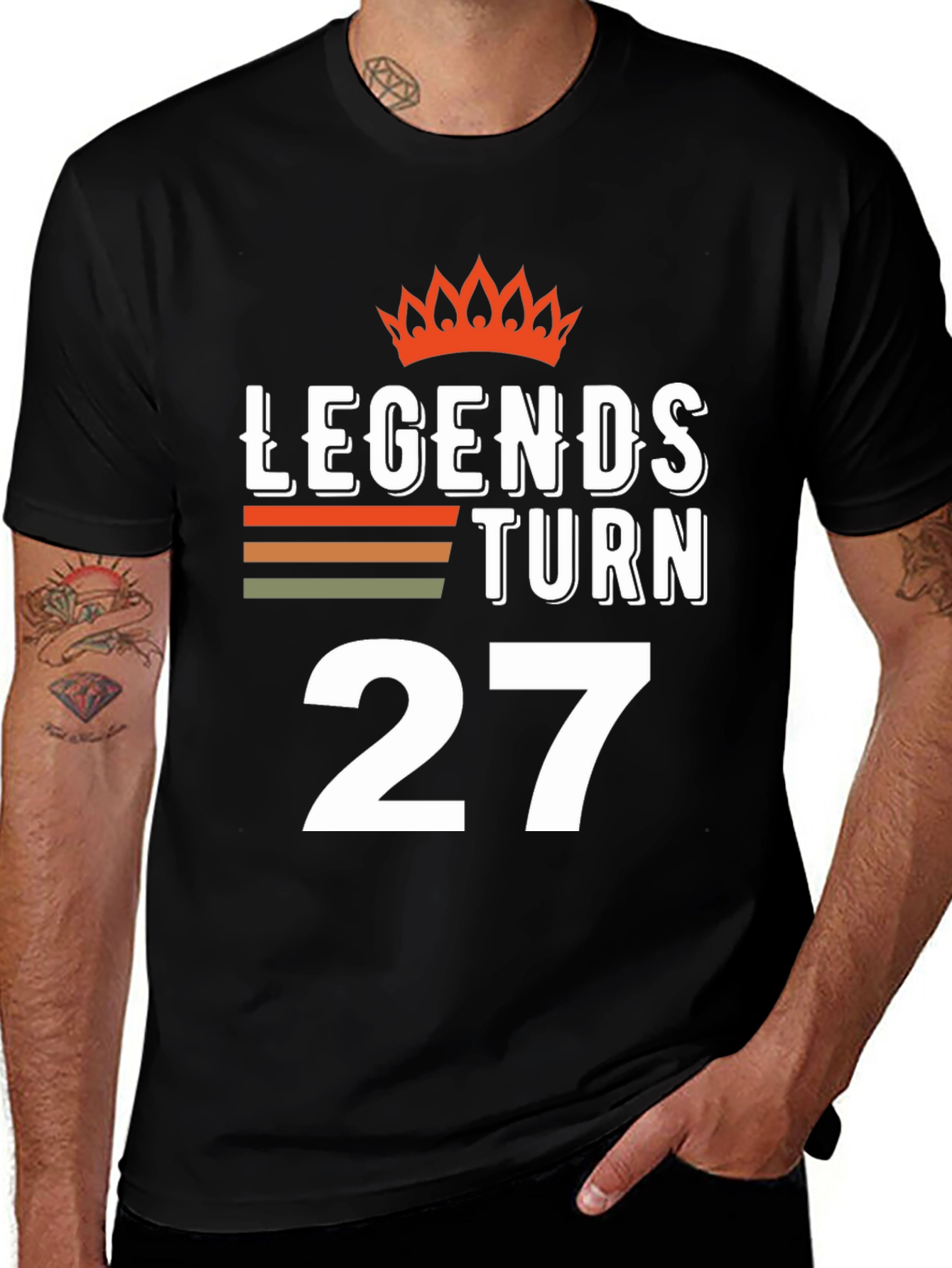 Legends Turn 27 Graphic T-Shirt