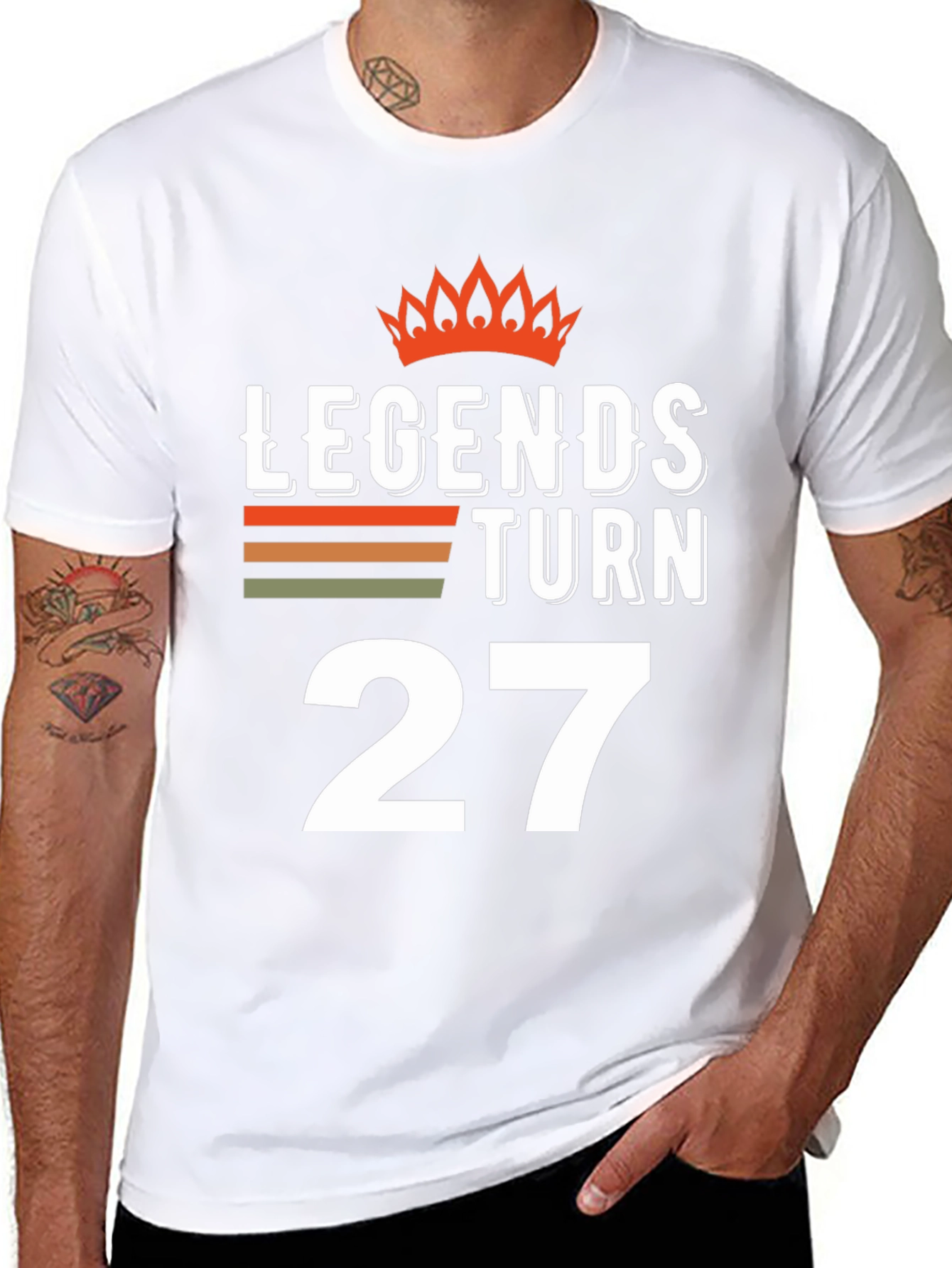 Legends Turn 27 Graphic T-Shirt