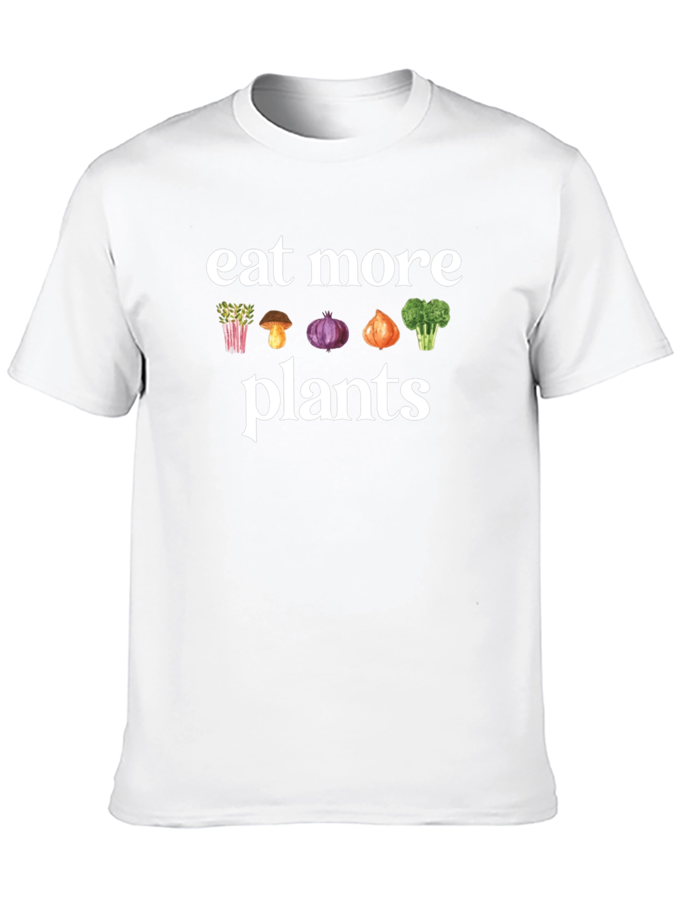Eat More Plants Graphic Tee - Vegan Shirt
