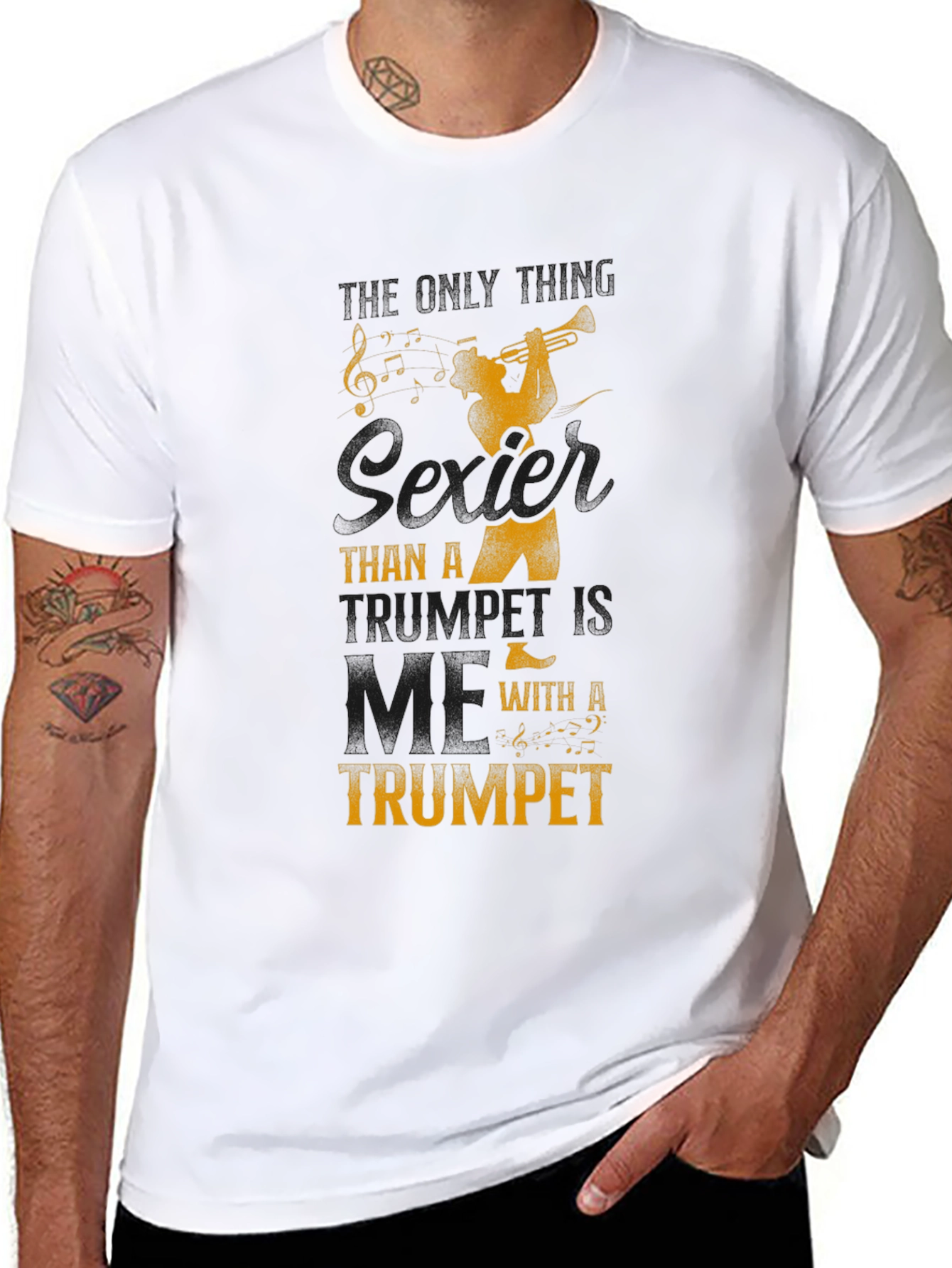 Trumpet Player T-Shirt - Music Lover Tee