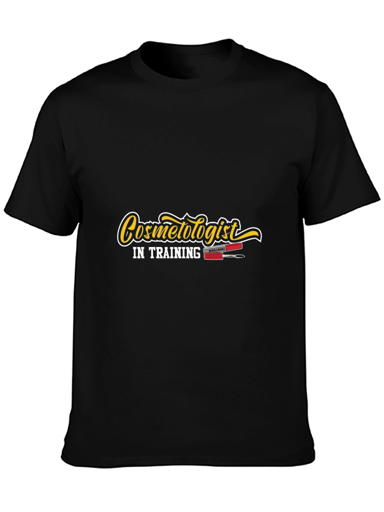 Cosmetologist In Training T-Shirt - Stylish Black Tee