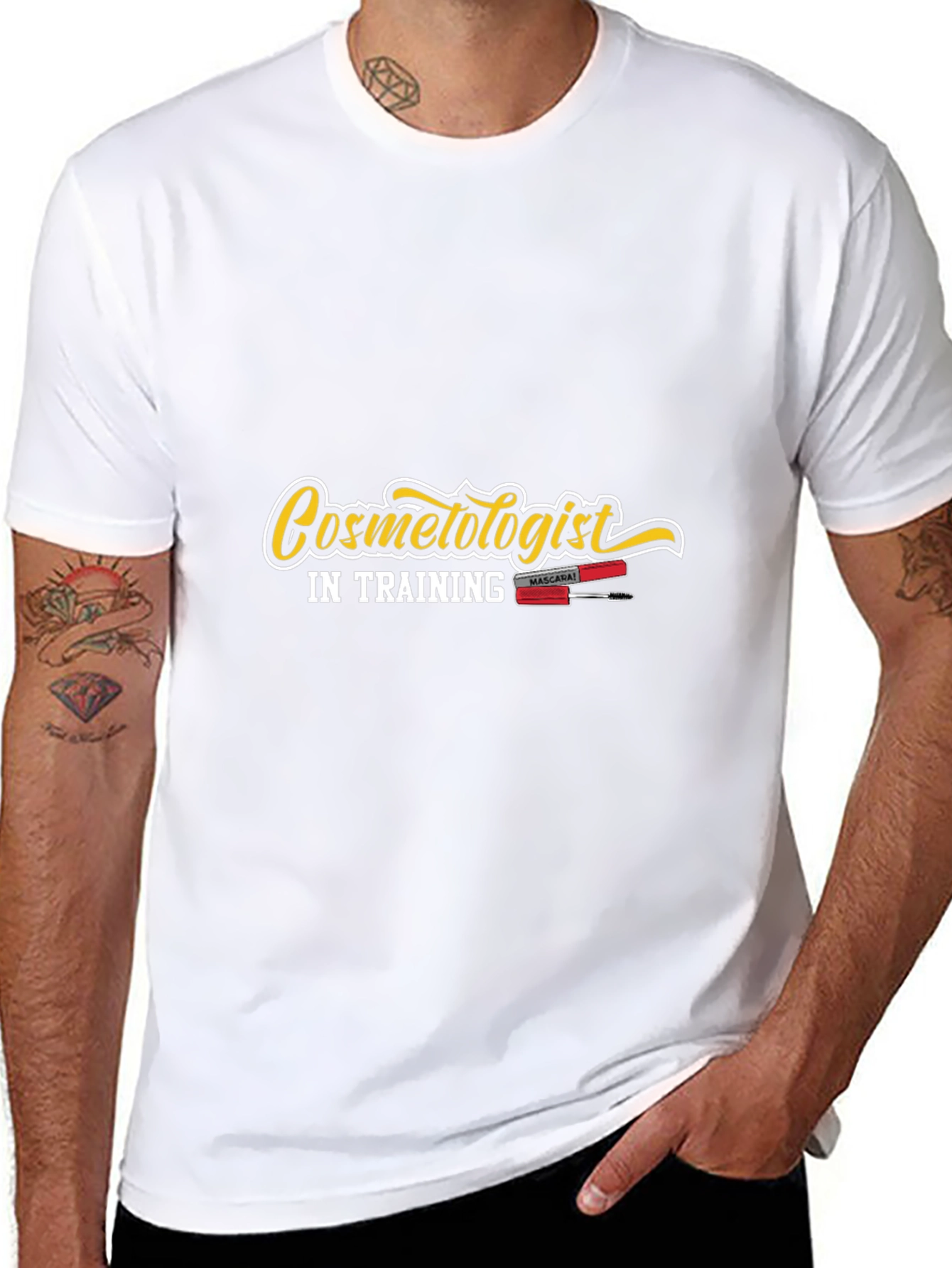 Cosmetologist In Training T-Shirt - Stylish Black Tee