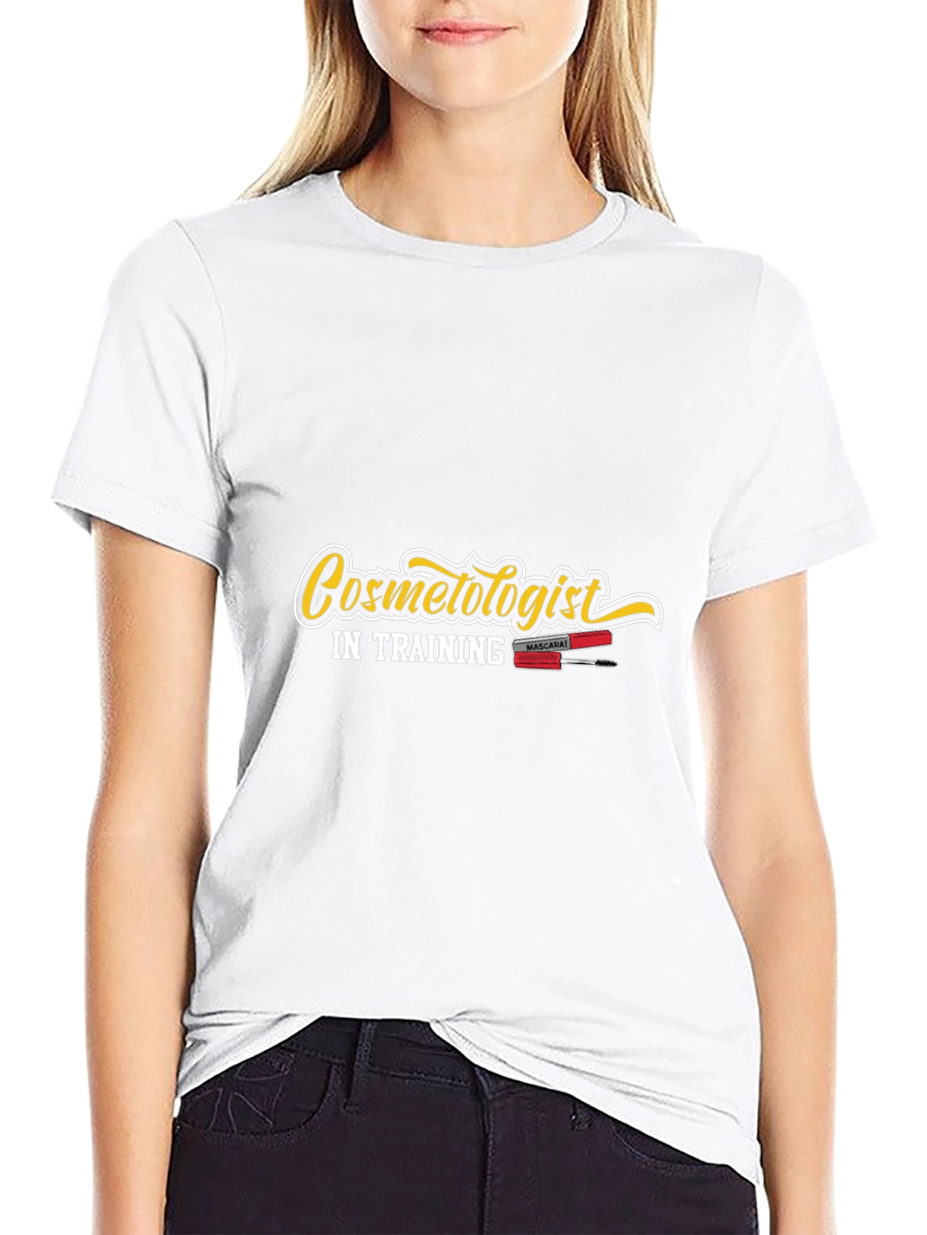 Cosmetologist In Training T-Shirt - Stylish Black Tee
