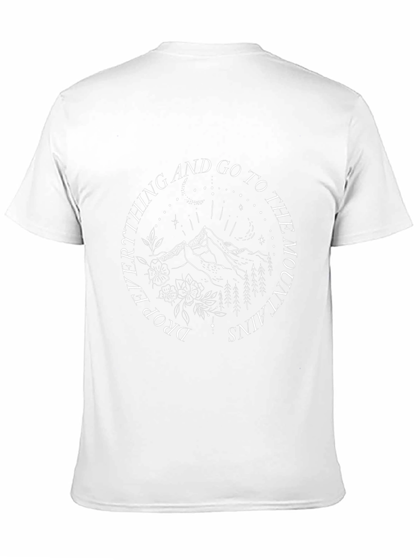 Drop Everything Mountains Graphic Tee