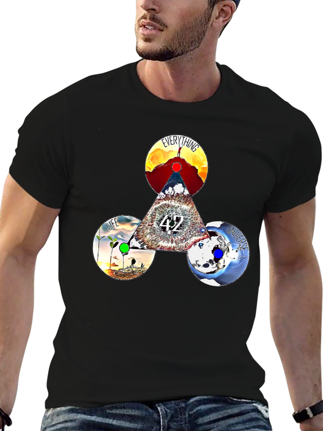 Everything Life Universe 42 T-Shirt