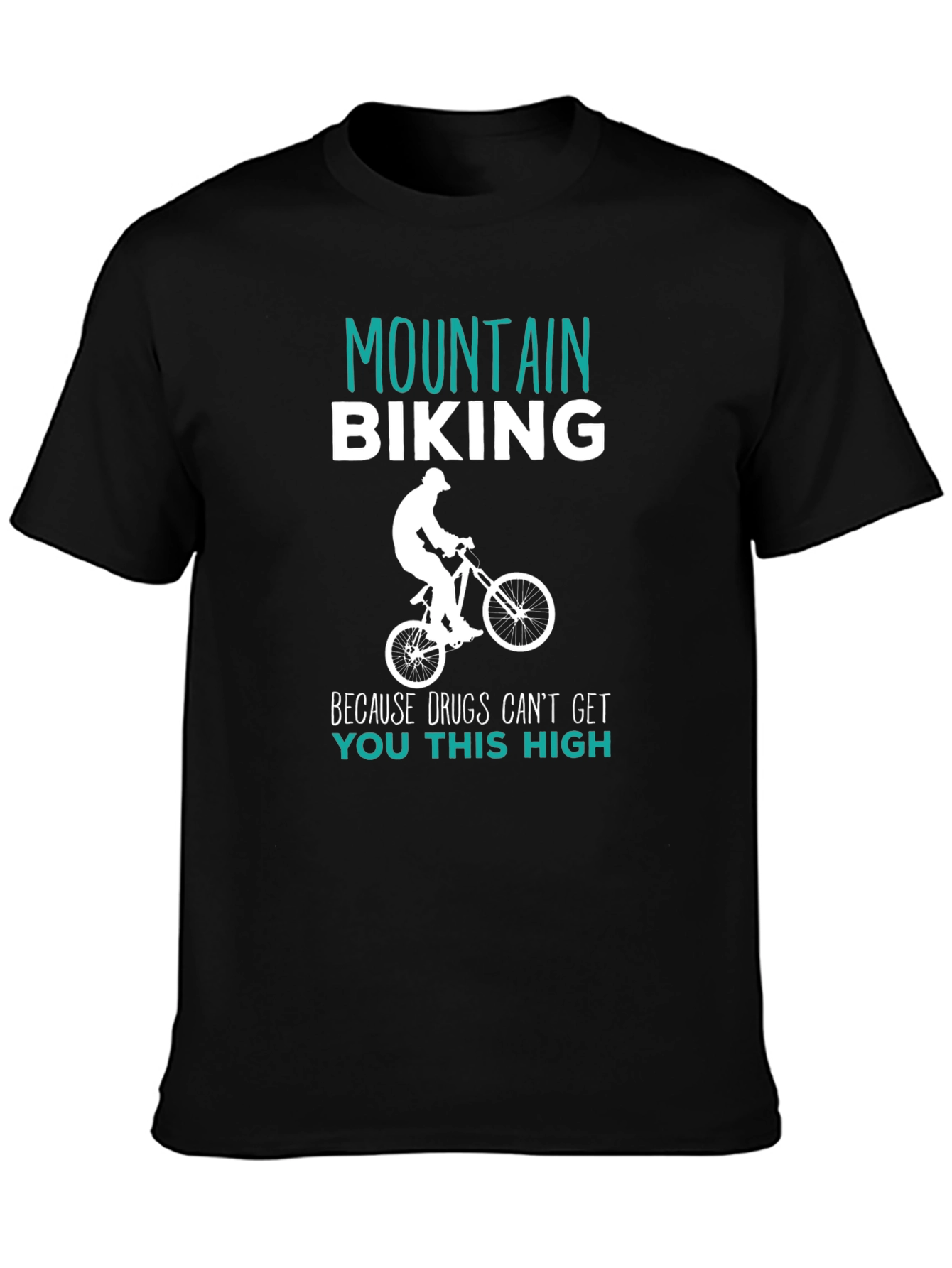 Mountain Biking High T-Shirt