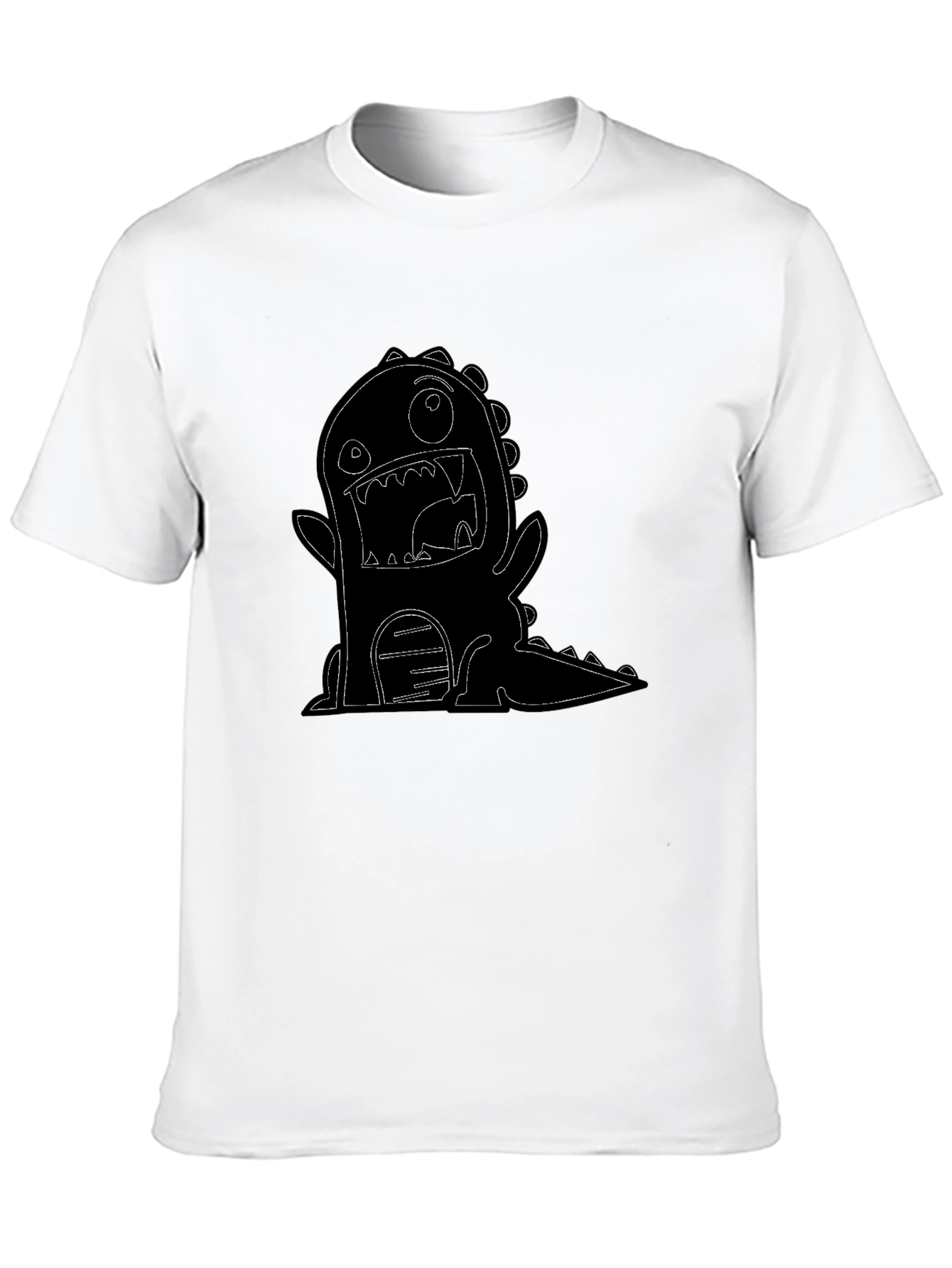 Monster Graphic T-Shirt - Black