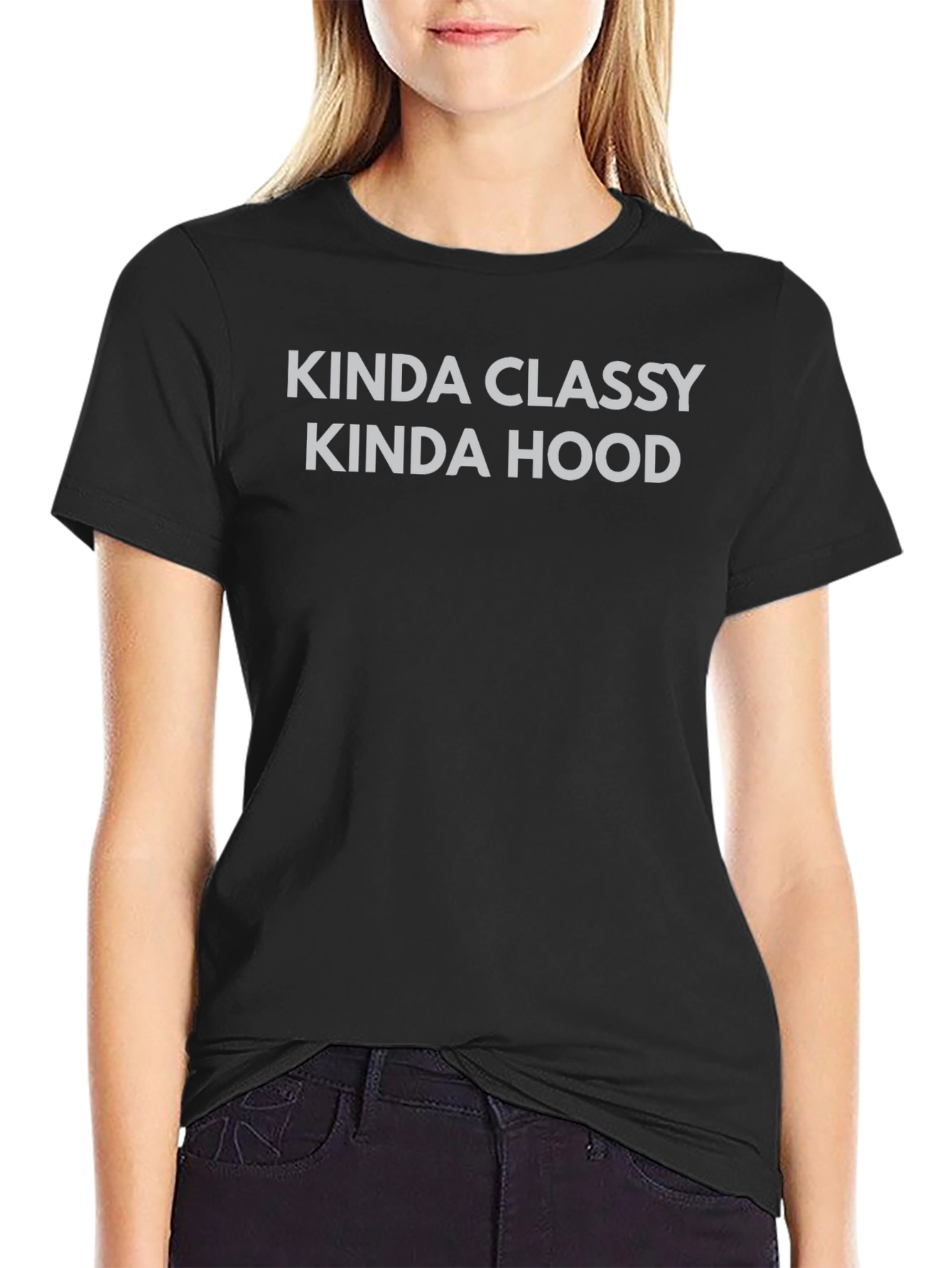 Kinda Classy Kinda Hood Graphic T-Shirt
