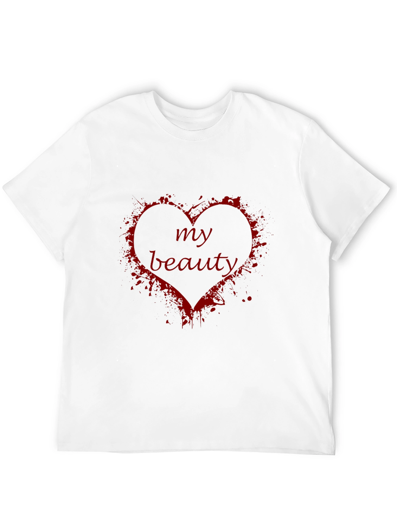 My Beauty Heart Graphic T-Shirt - Soft Black Tee
