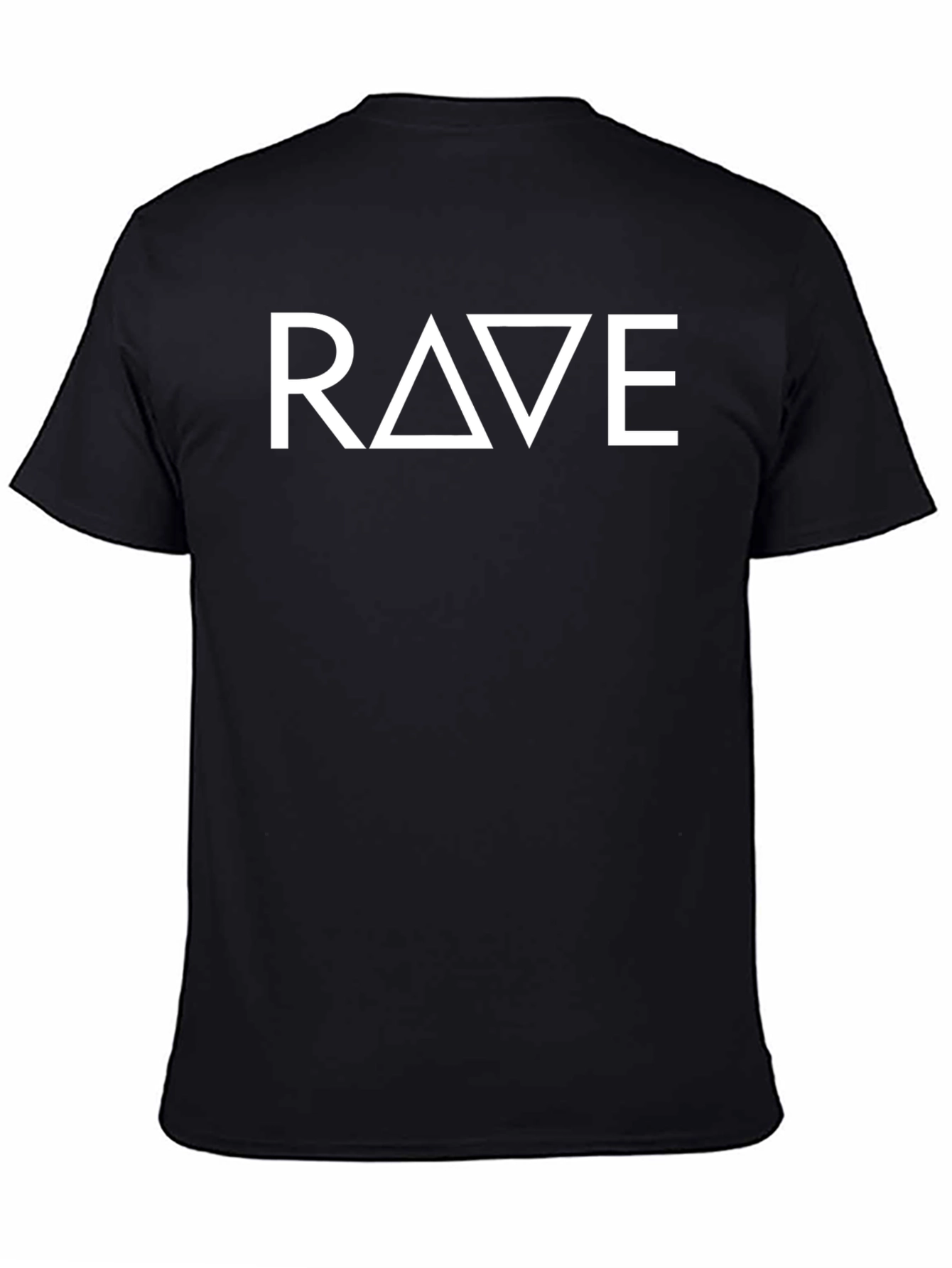 Rave Graphic T-Shirt - Stylish Crew Neck Tee