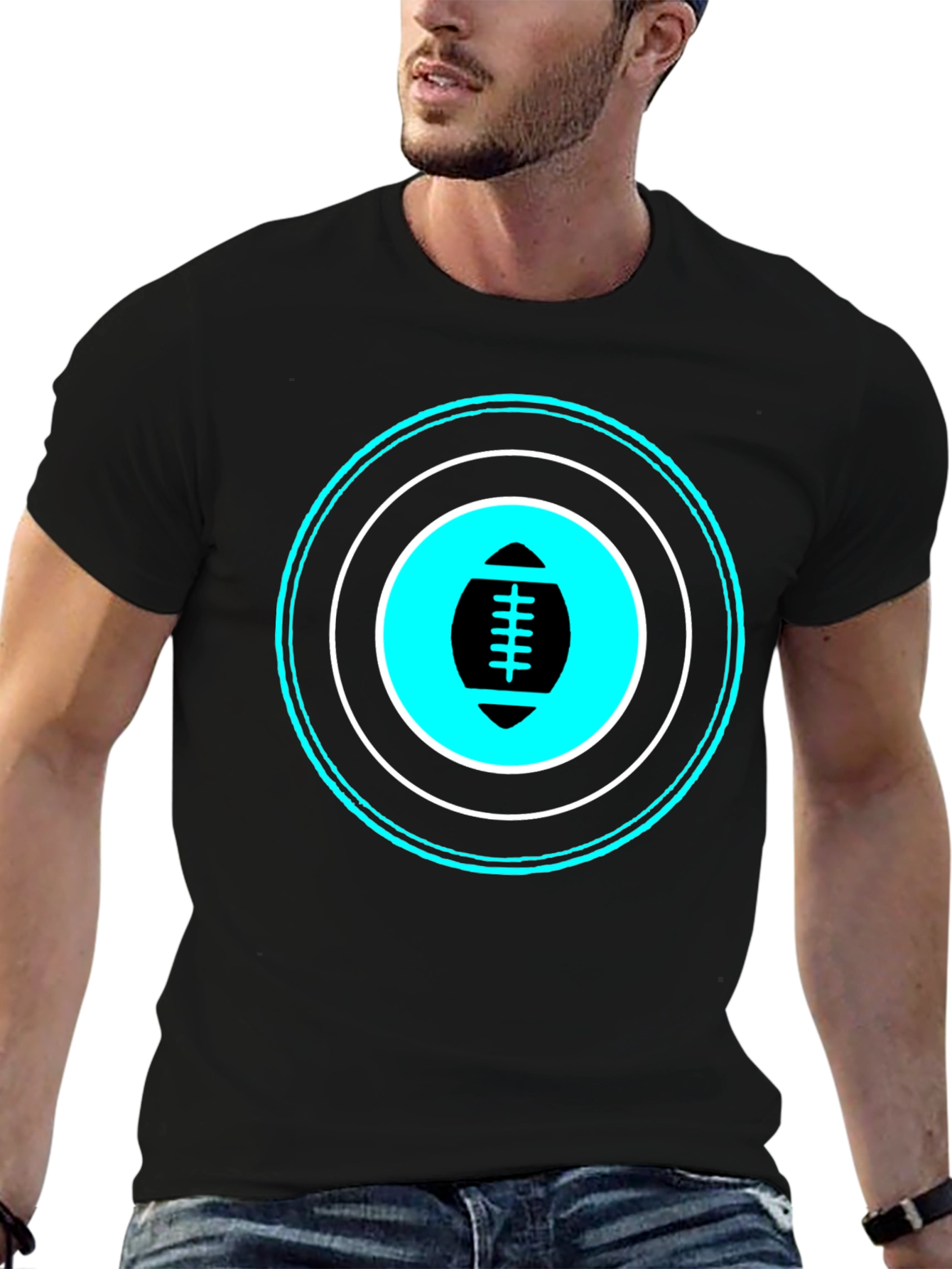 Football Target T-Shirt - Stylish Sportswear