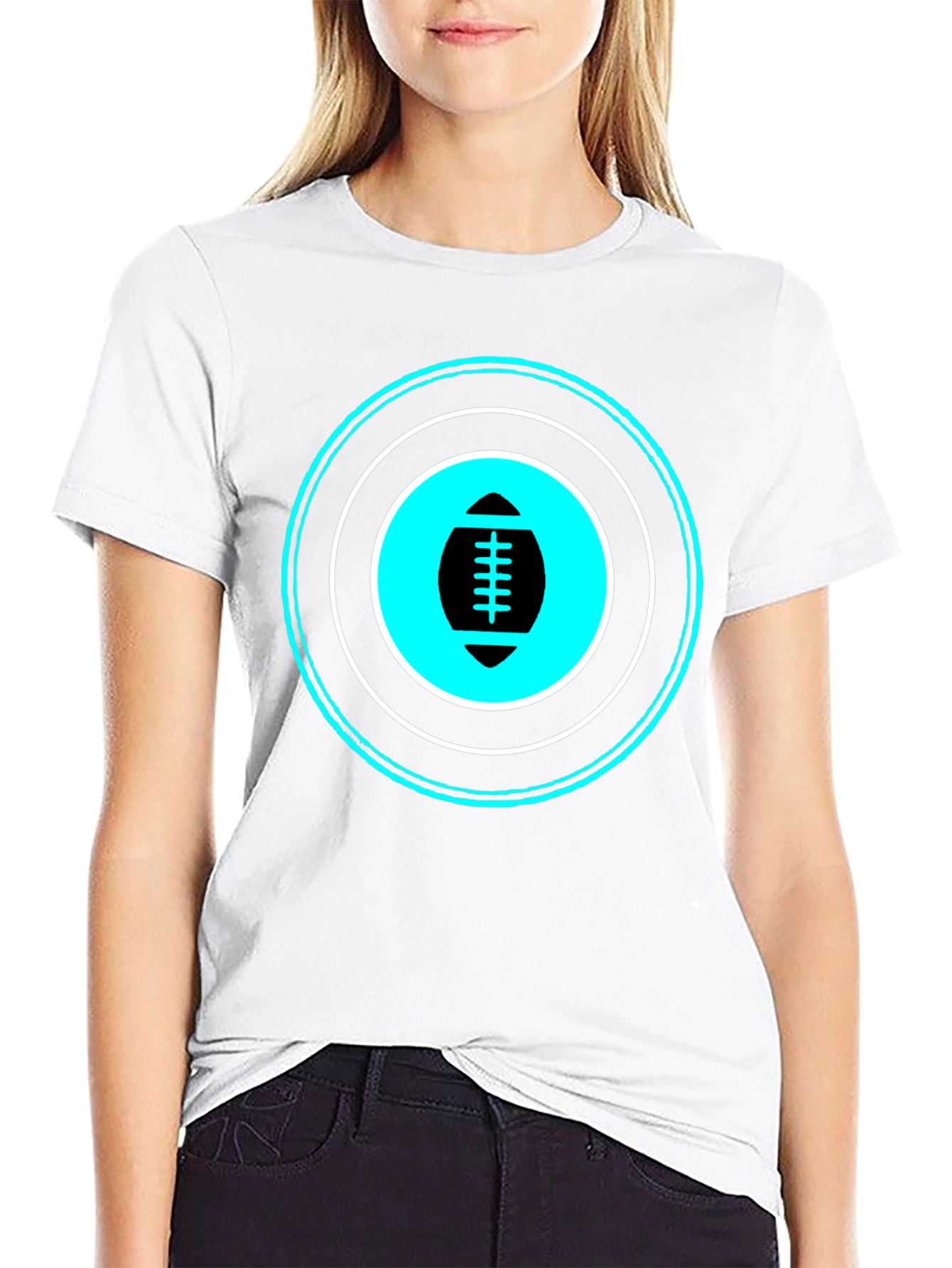 Football Target T-Shirt - Stylish Sportswear