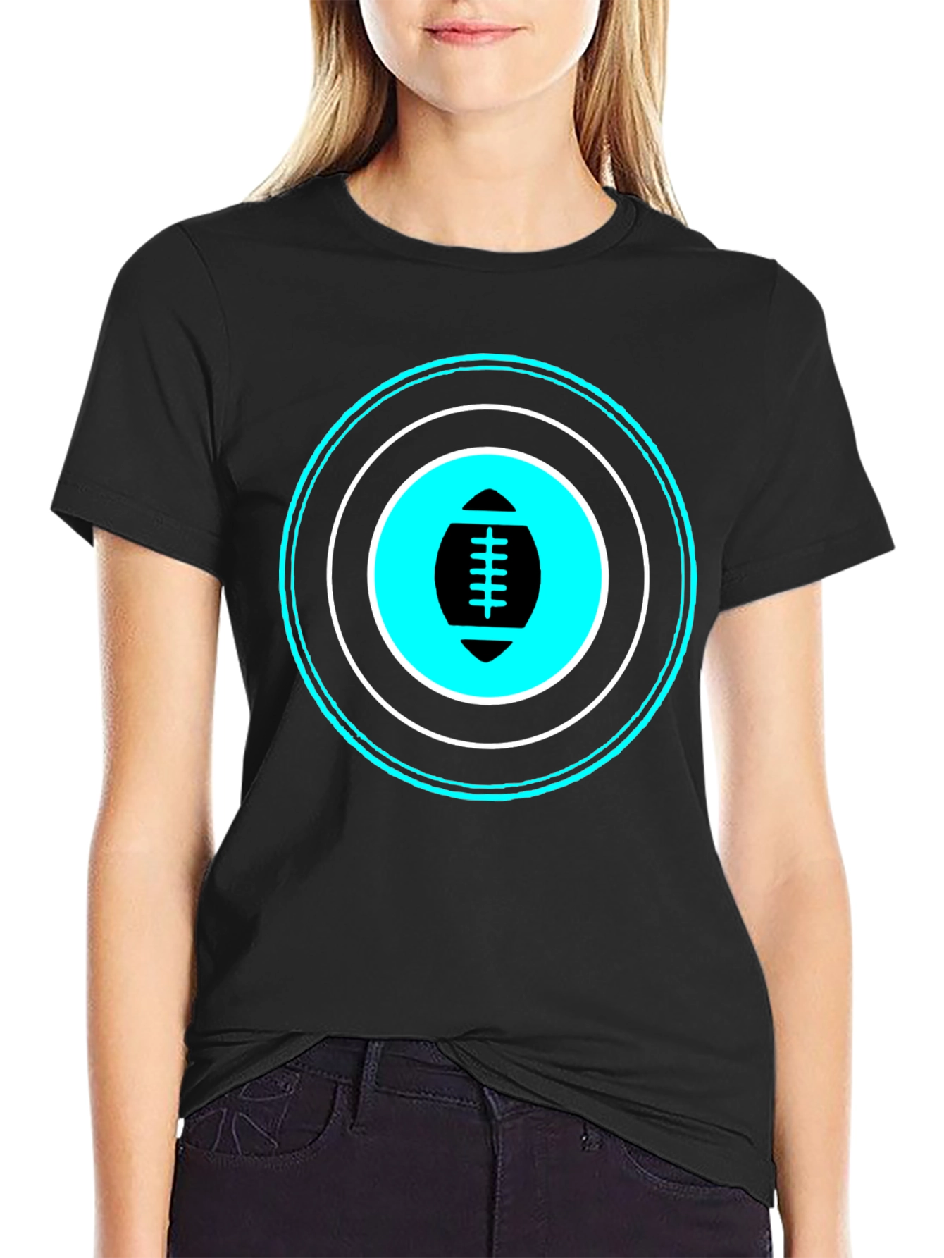 Football Target T-Shirt - Stylish Sportswear