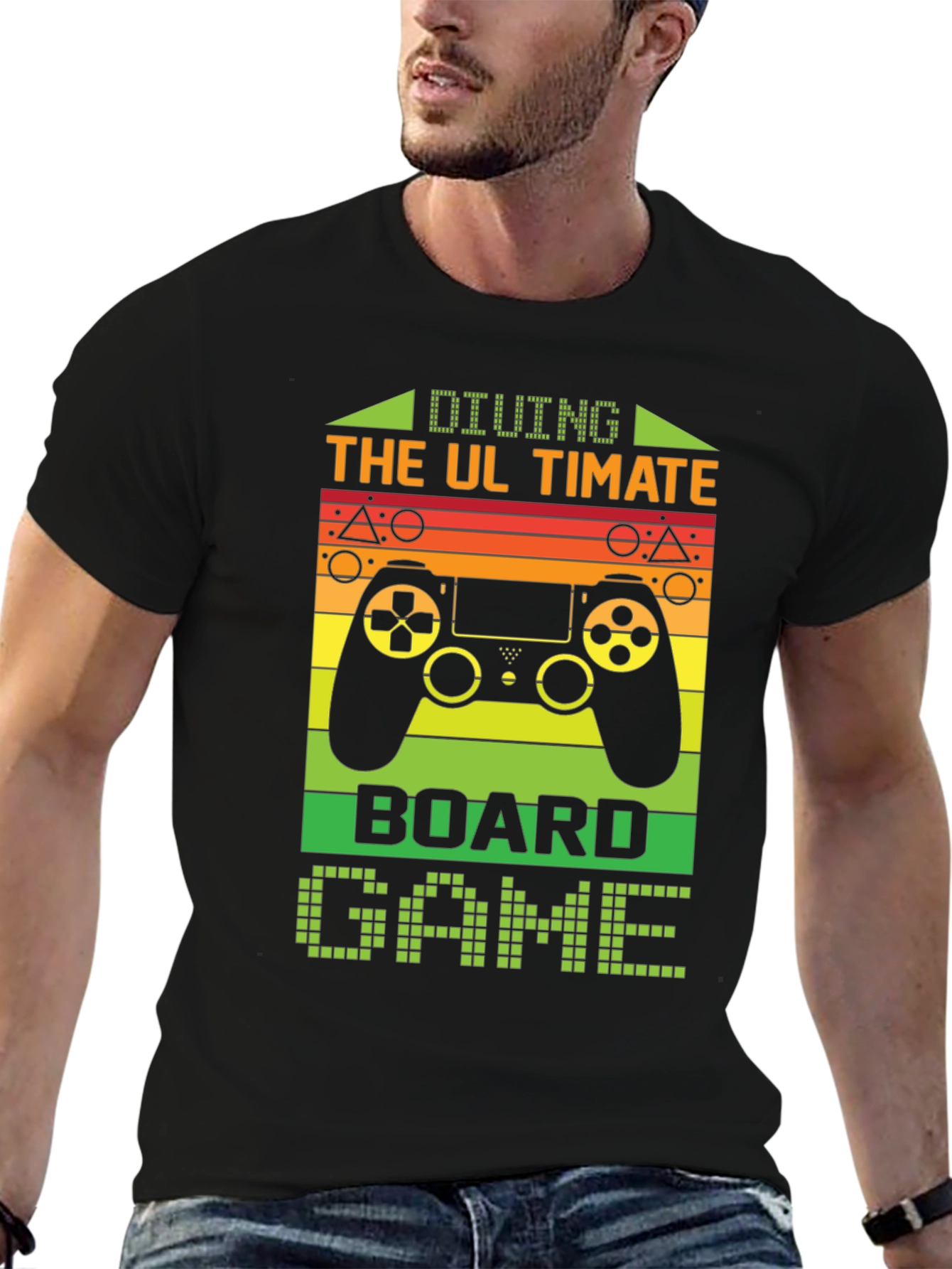 Level Up Your Style: Gaming Board Game T-Shirt