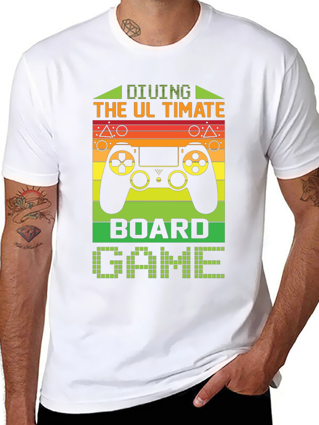 Level Up Your Style: Gaming Board Game T-Shirt