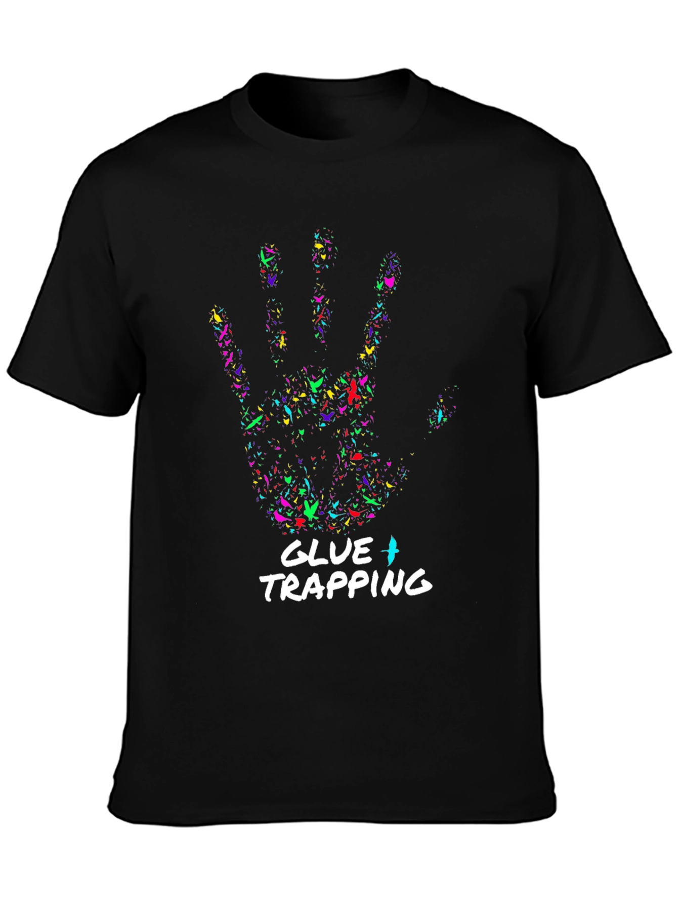 Glue Trapping Graphic T-Shirt