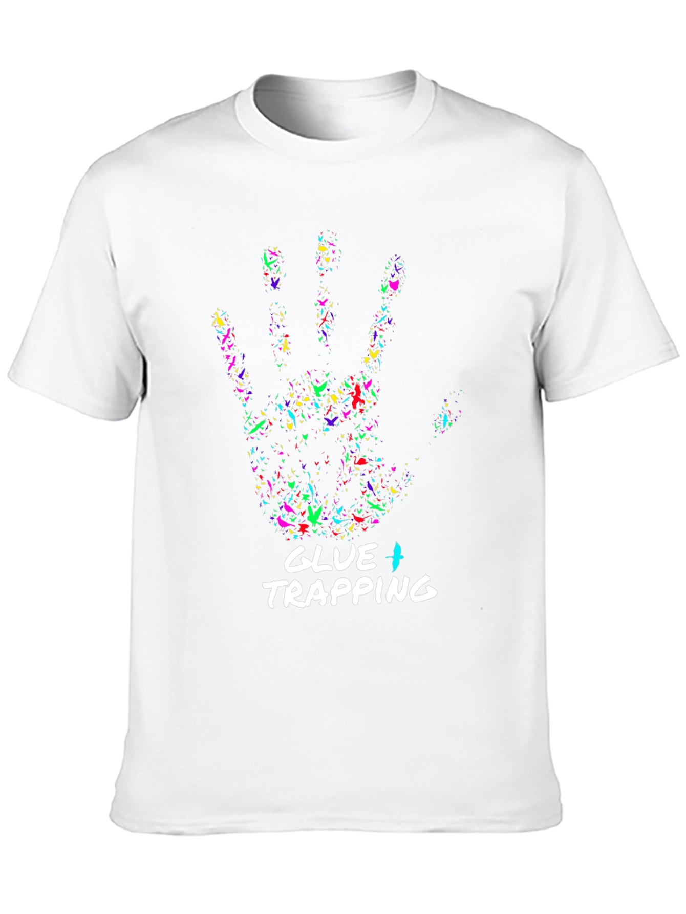 Glue Trapping Graphic T-Shirt