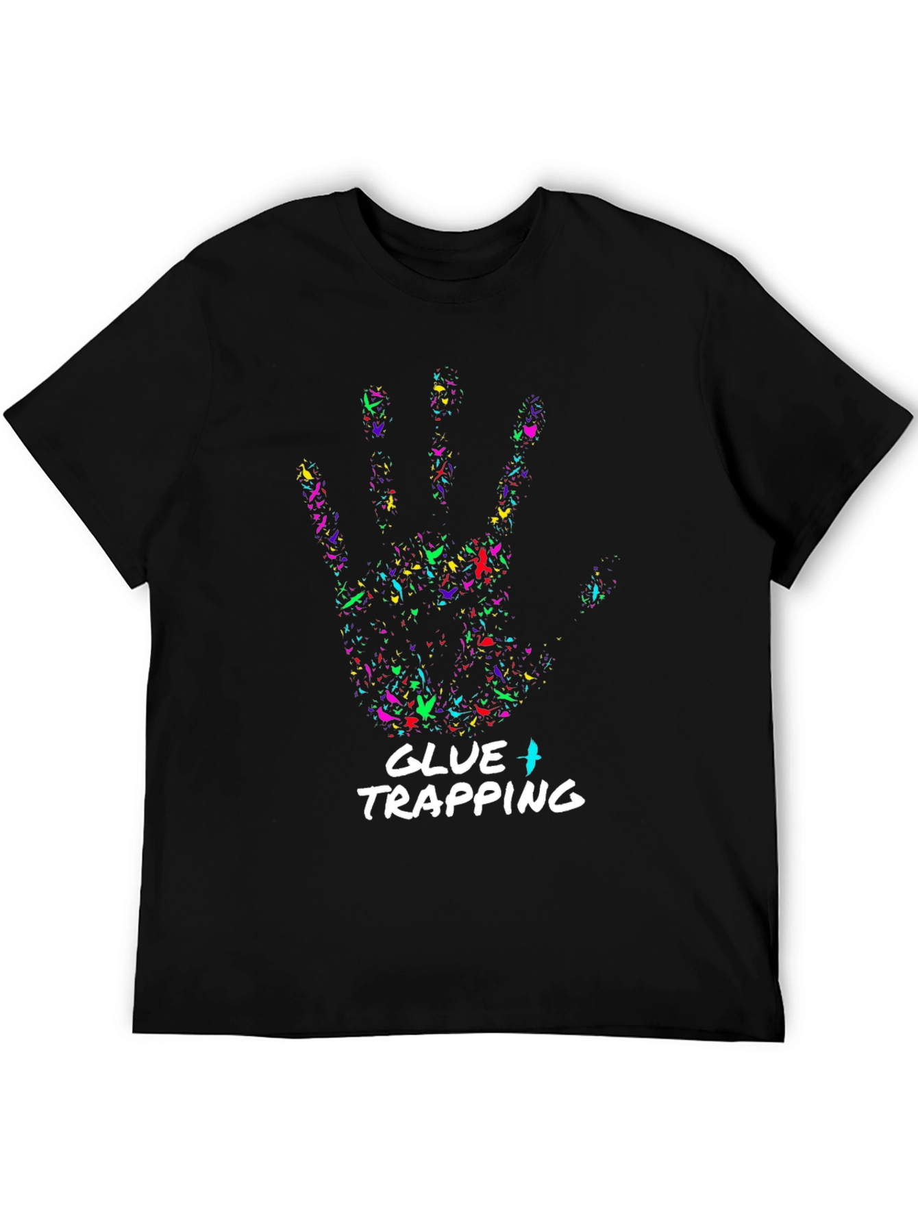 Glue Trapping Graphic T-Shirt