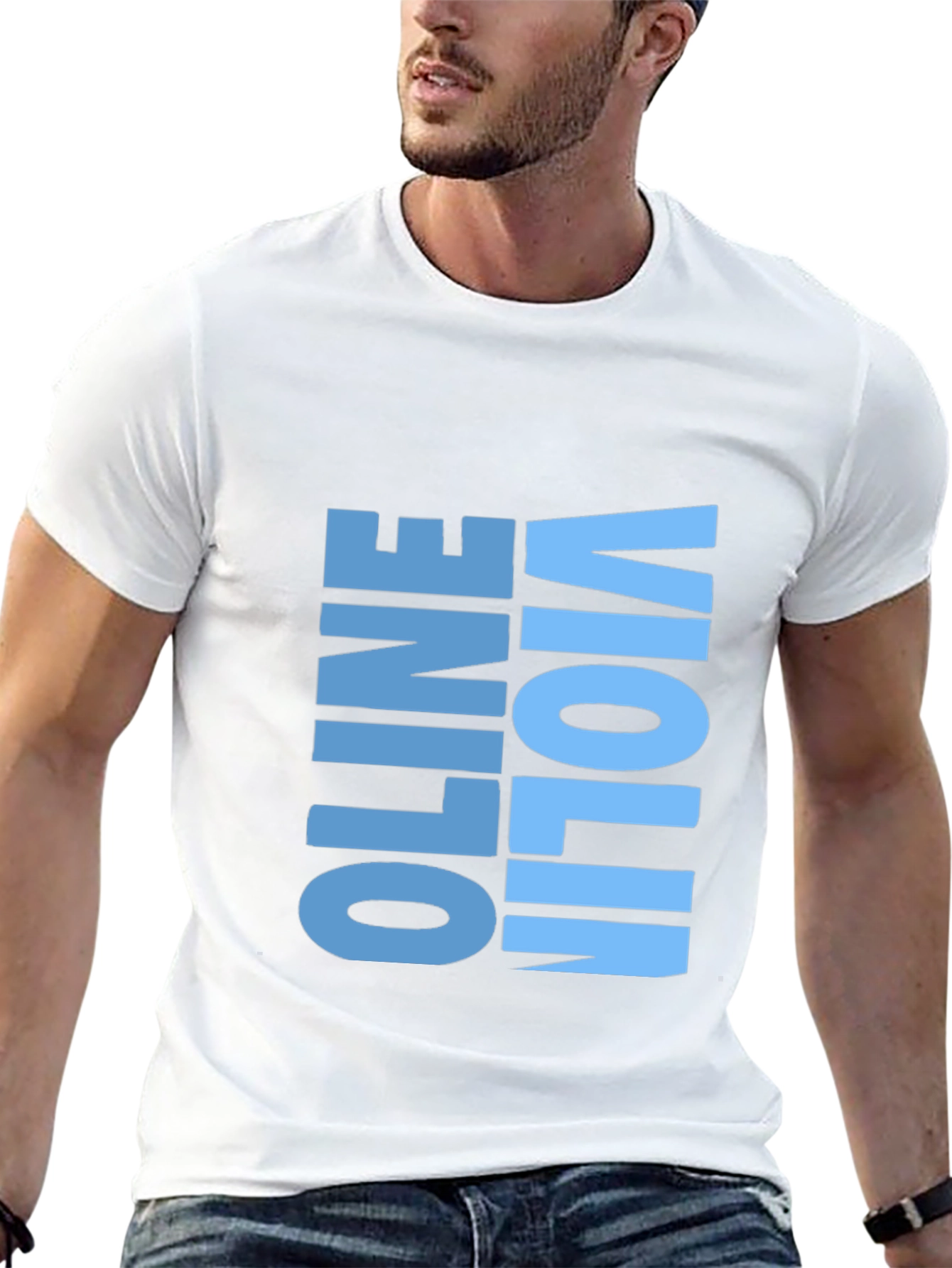 Online Violinist Black T-Shirt