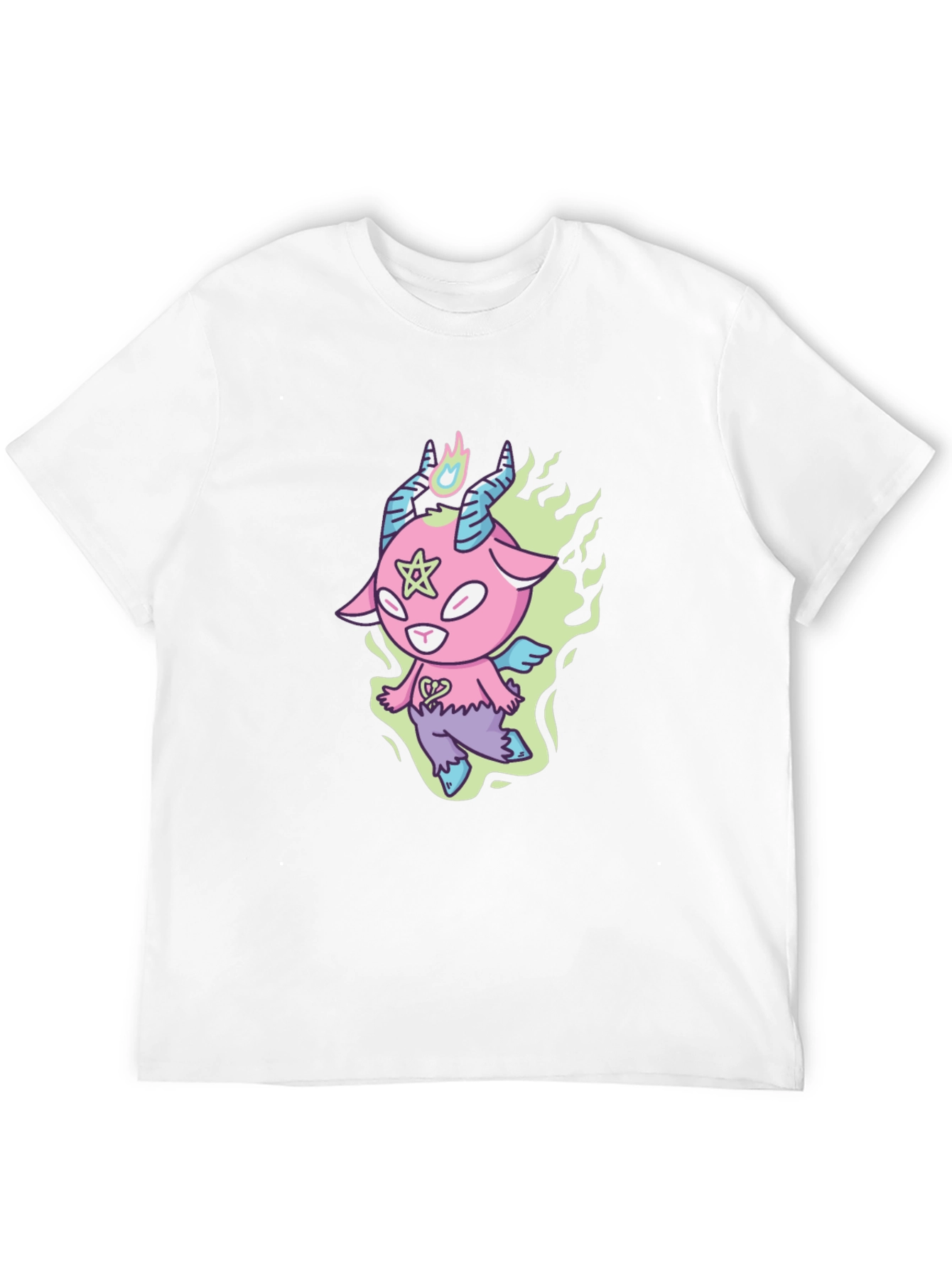 Cartoon Goat Graphic Tee