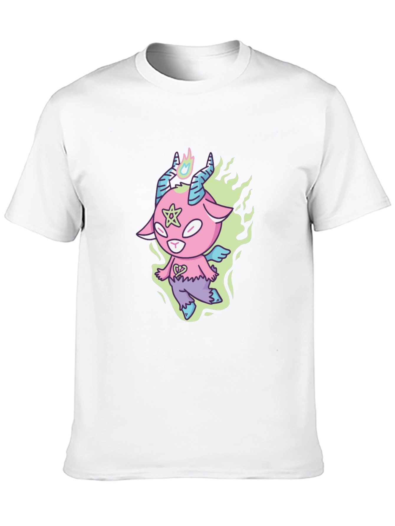 Cartoon Goat Graphic Tee