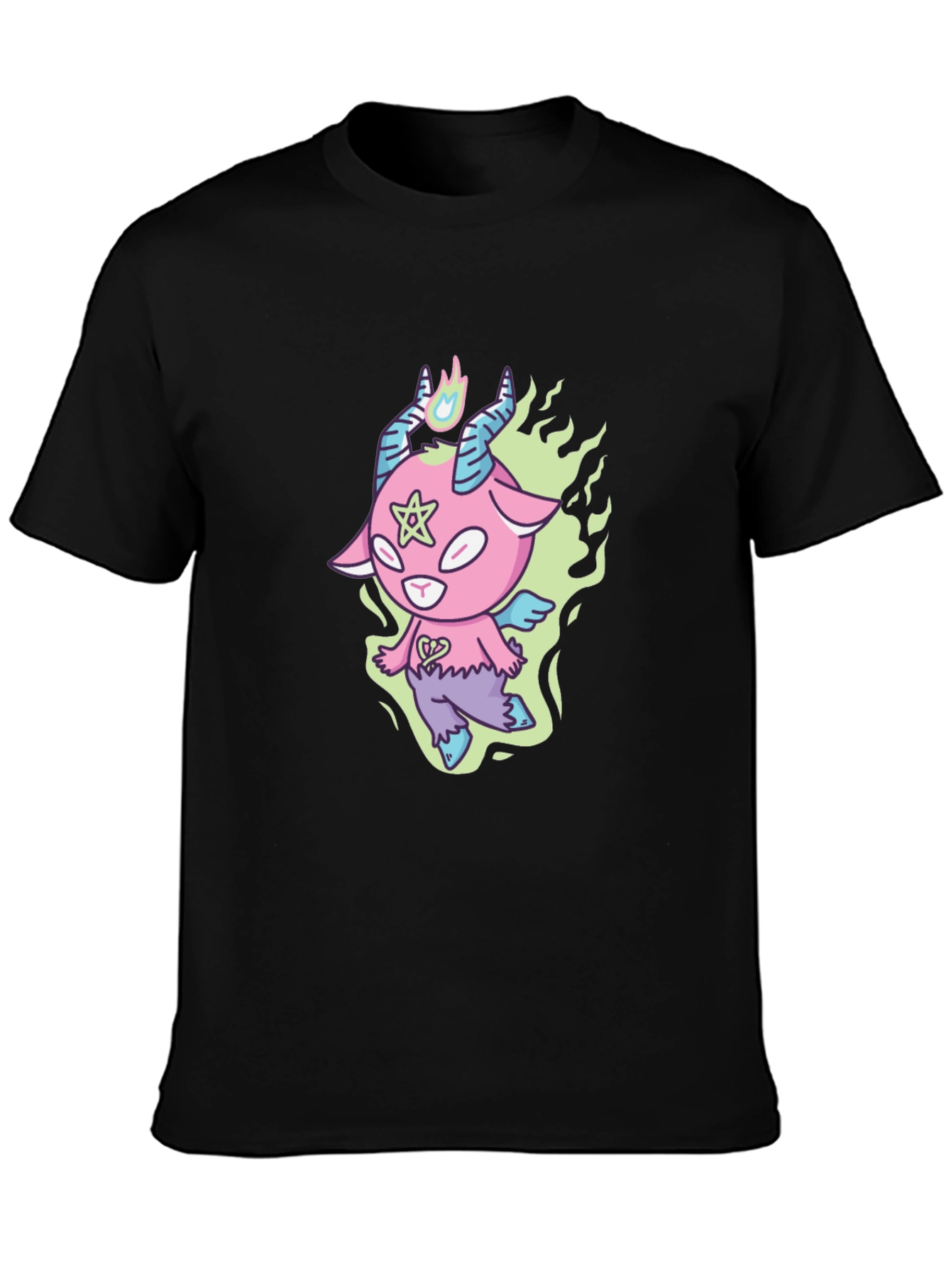 Cartoon Goat Graphic Tee
