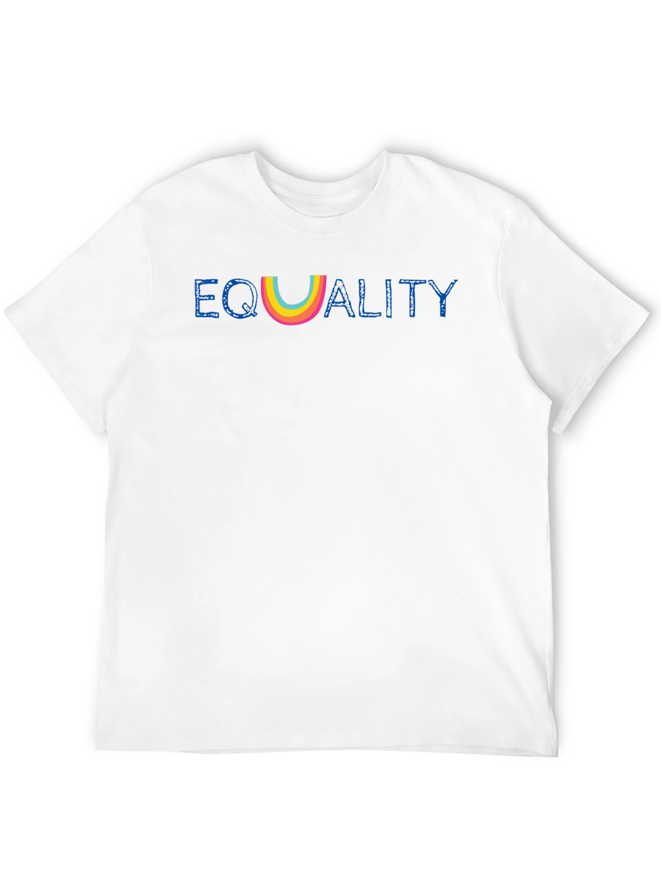 Equality Rainbow Graphic Tee - Pride T-Shirt