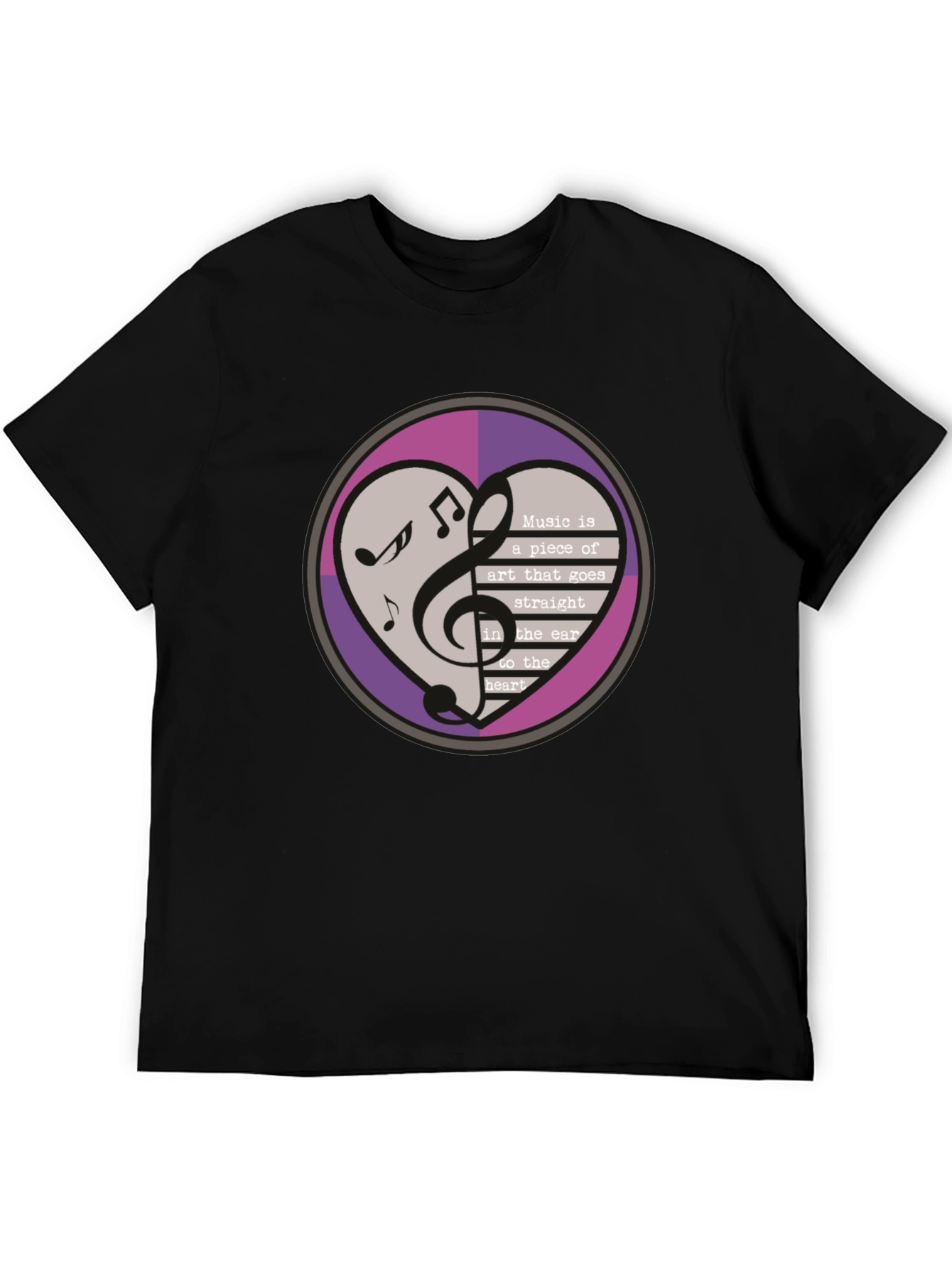 Musical Heart T-Shirt - Art to Heart